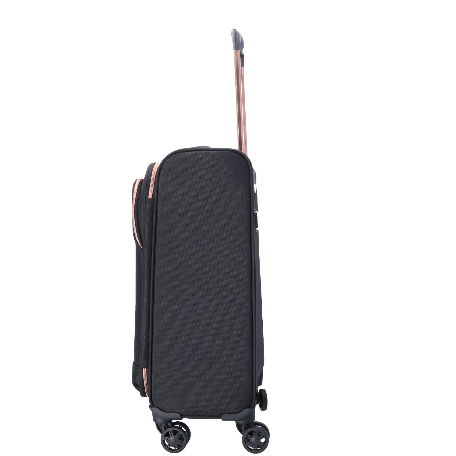 TheTrueC 4 Rollen Koffer Superlight 55cm Kopenhagen black/rose