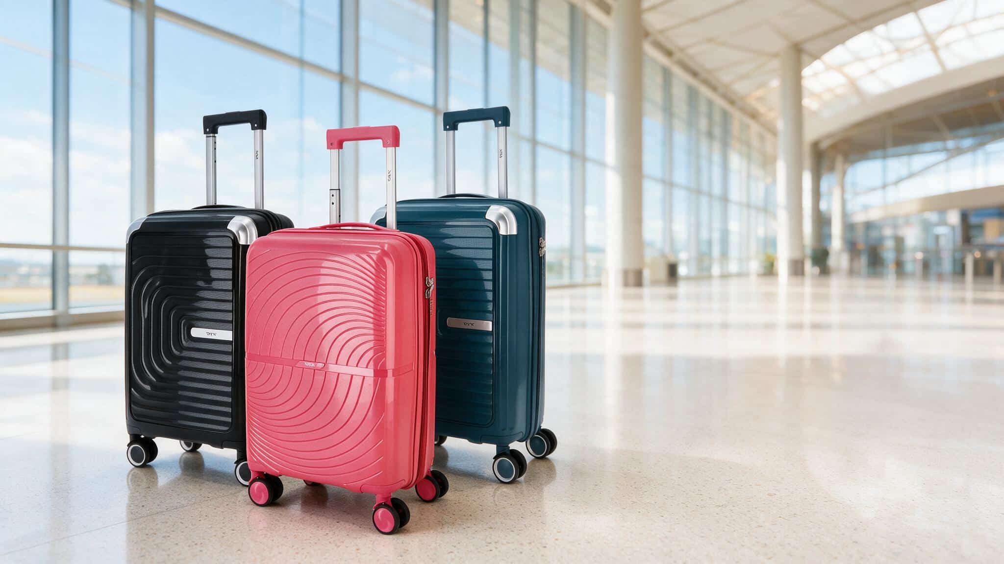 Handgepäck mit 56 cm für Reisen und Kurzaufenthalte