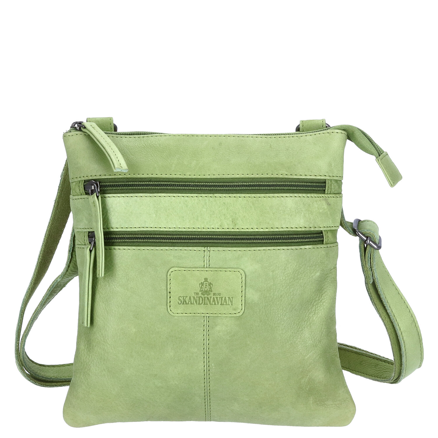 The Skandinavian Brand Damen Ledertasche  Green Abbildung 4