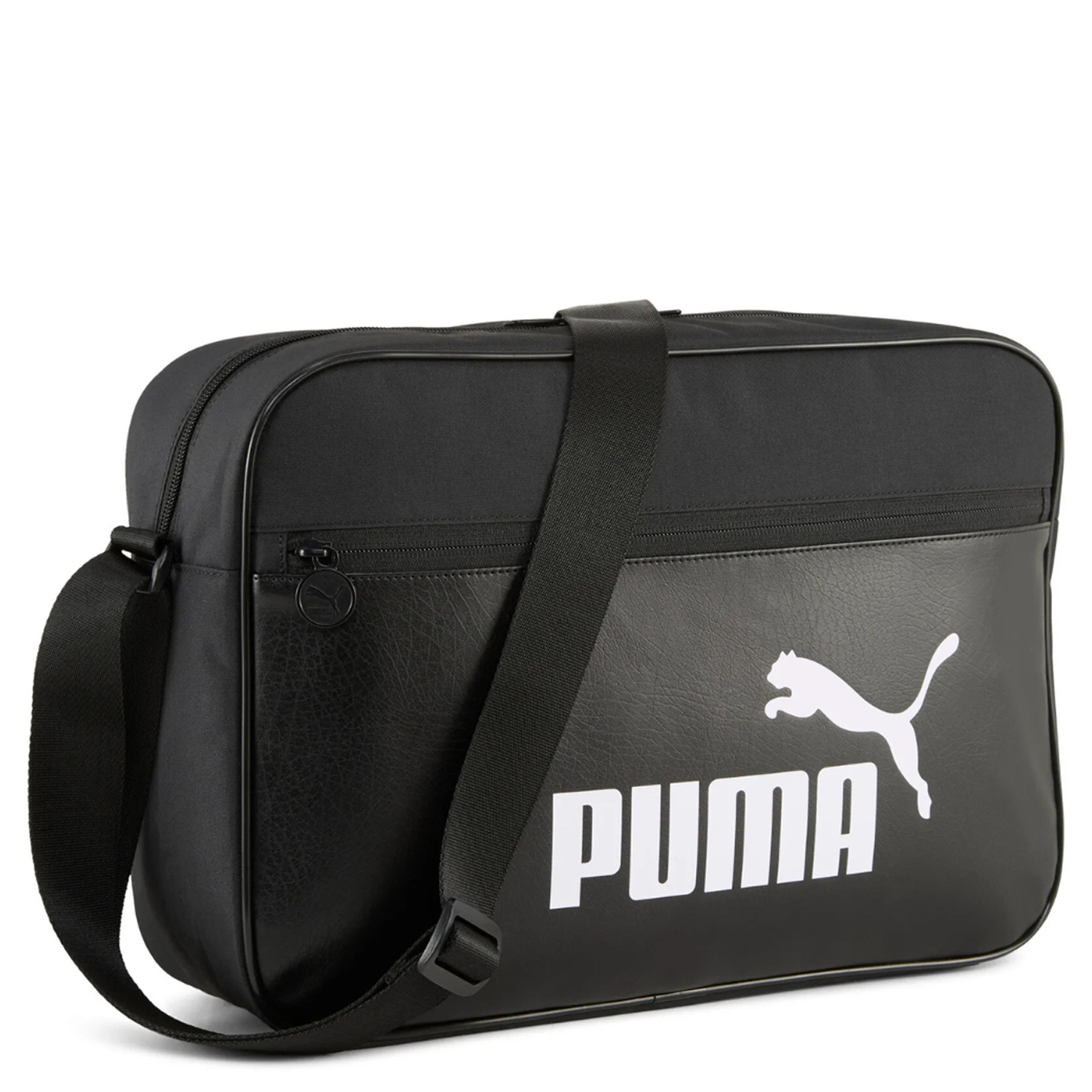 Puma Umhängetasche Campus Reporter M Black