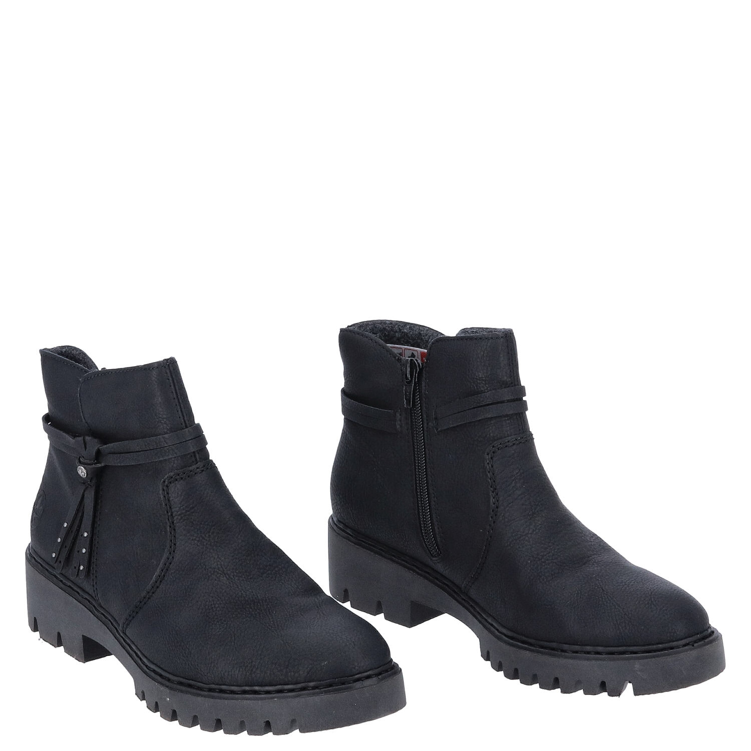 Rieker Damenschuhe Größe 41 schwarz 71482-01   Abbildung 1