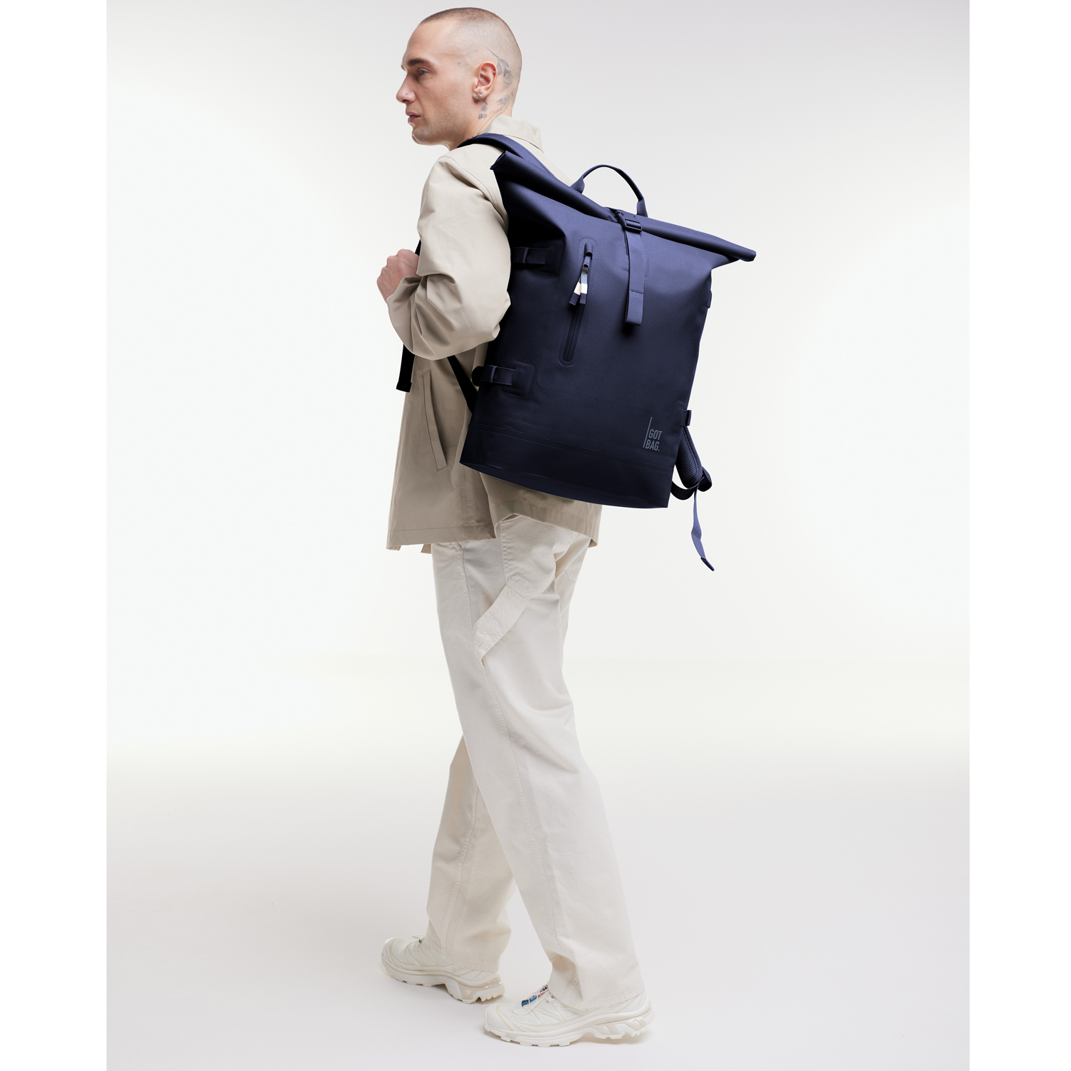 Got Bag Rucksack Rolltop 2.0 monochrome tide