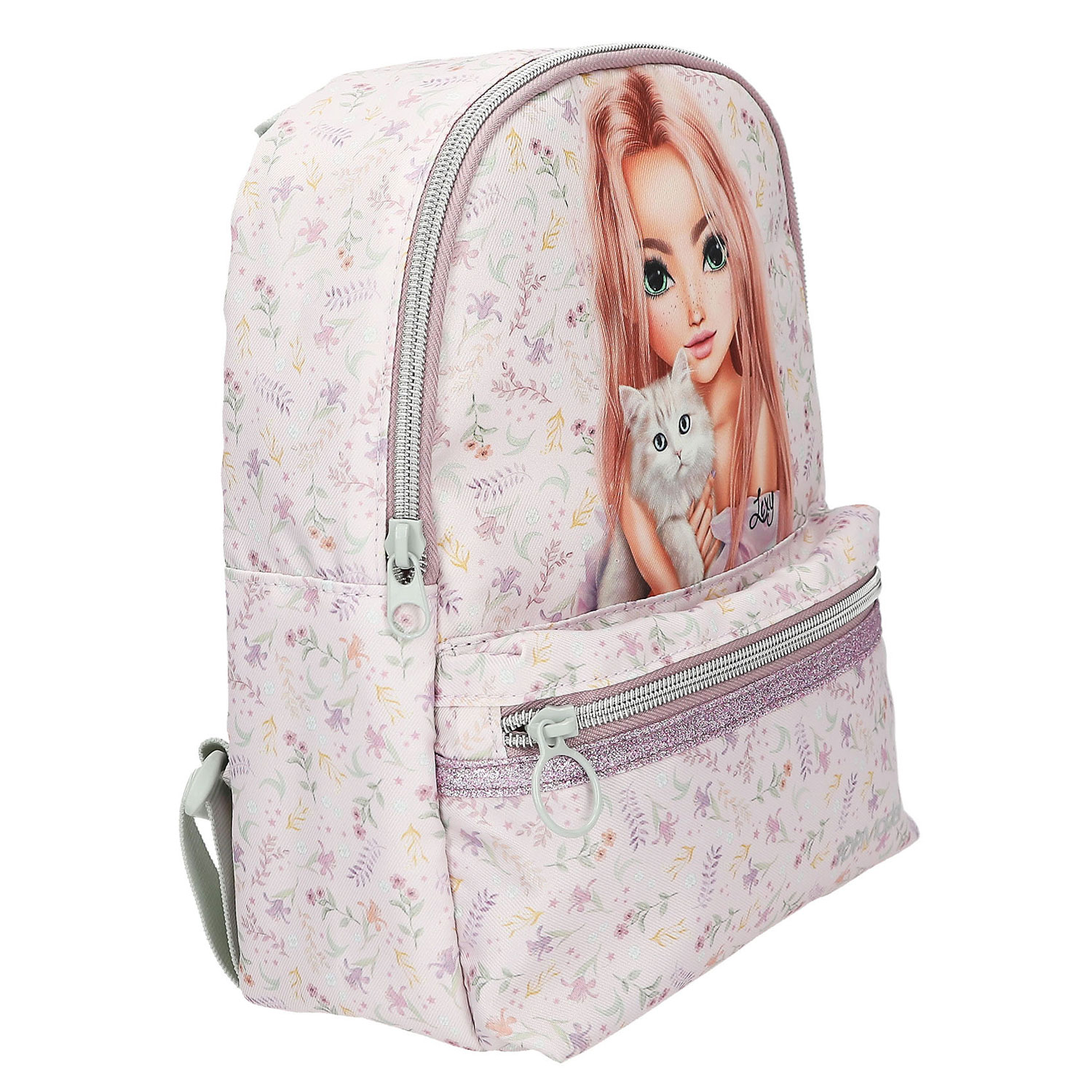 Depesche Kinder Rucksack TOPModel BLooming Kitty Flieder Abbildung 4