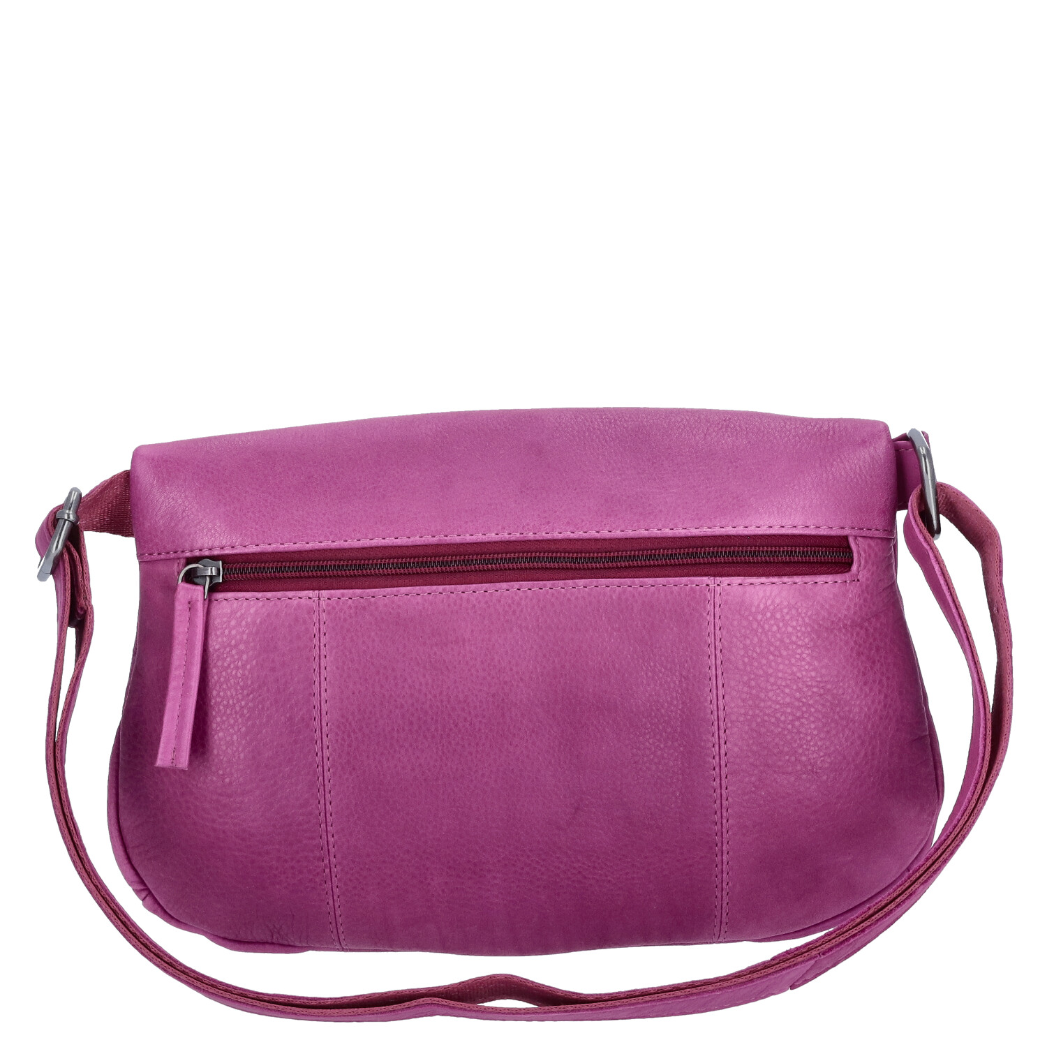 The Skandinavian Brand Leder Crossbody Bag  Purple