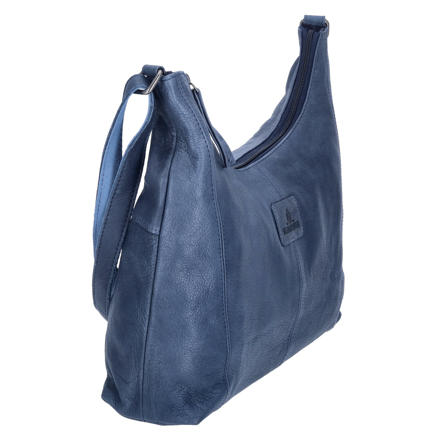 The Skandinavian Brand Leder Umhängetasche - Blue Abbildung 3