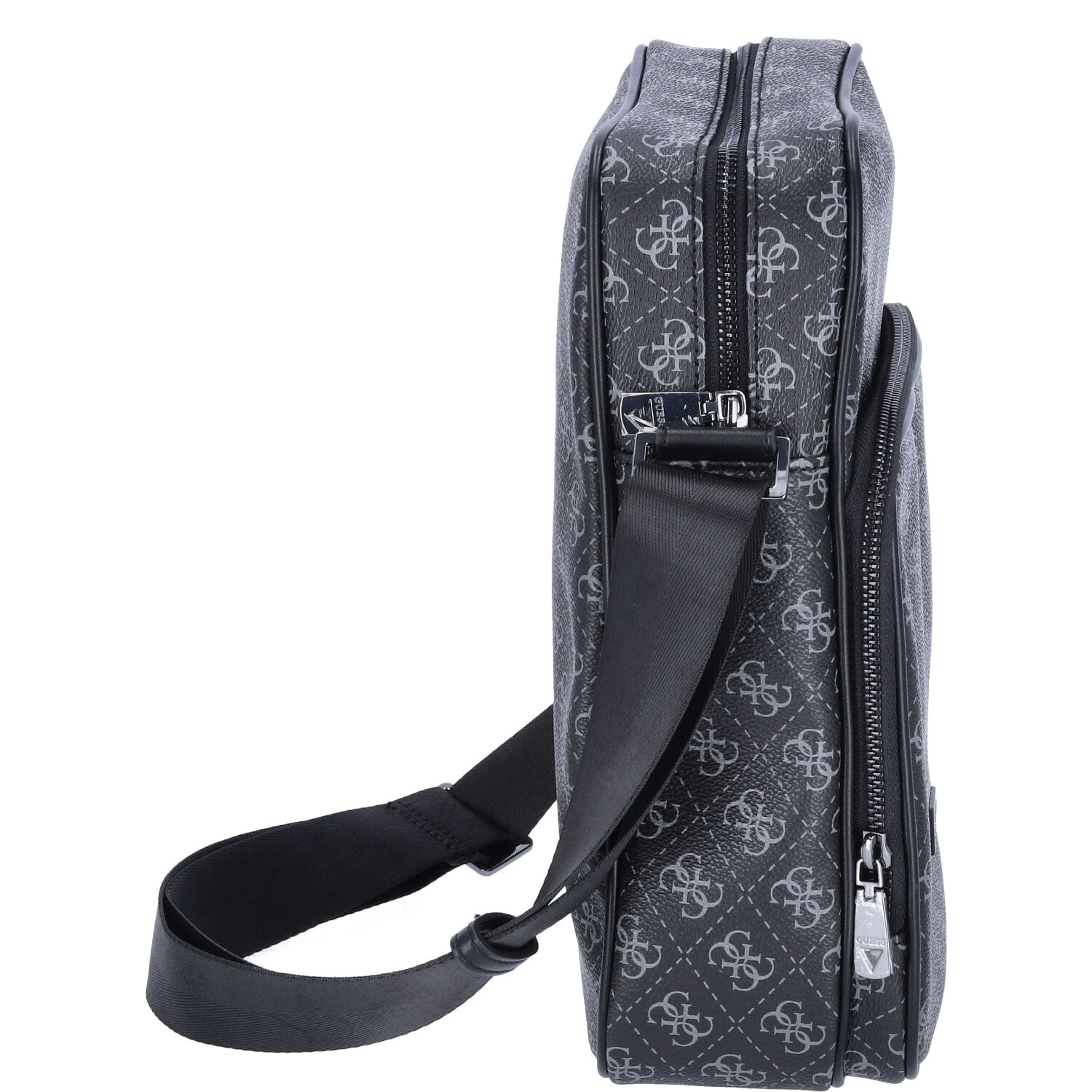 GUESS Umhängetasche Vezzola Eco Dark Black Abbildung 3