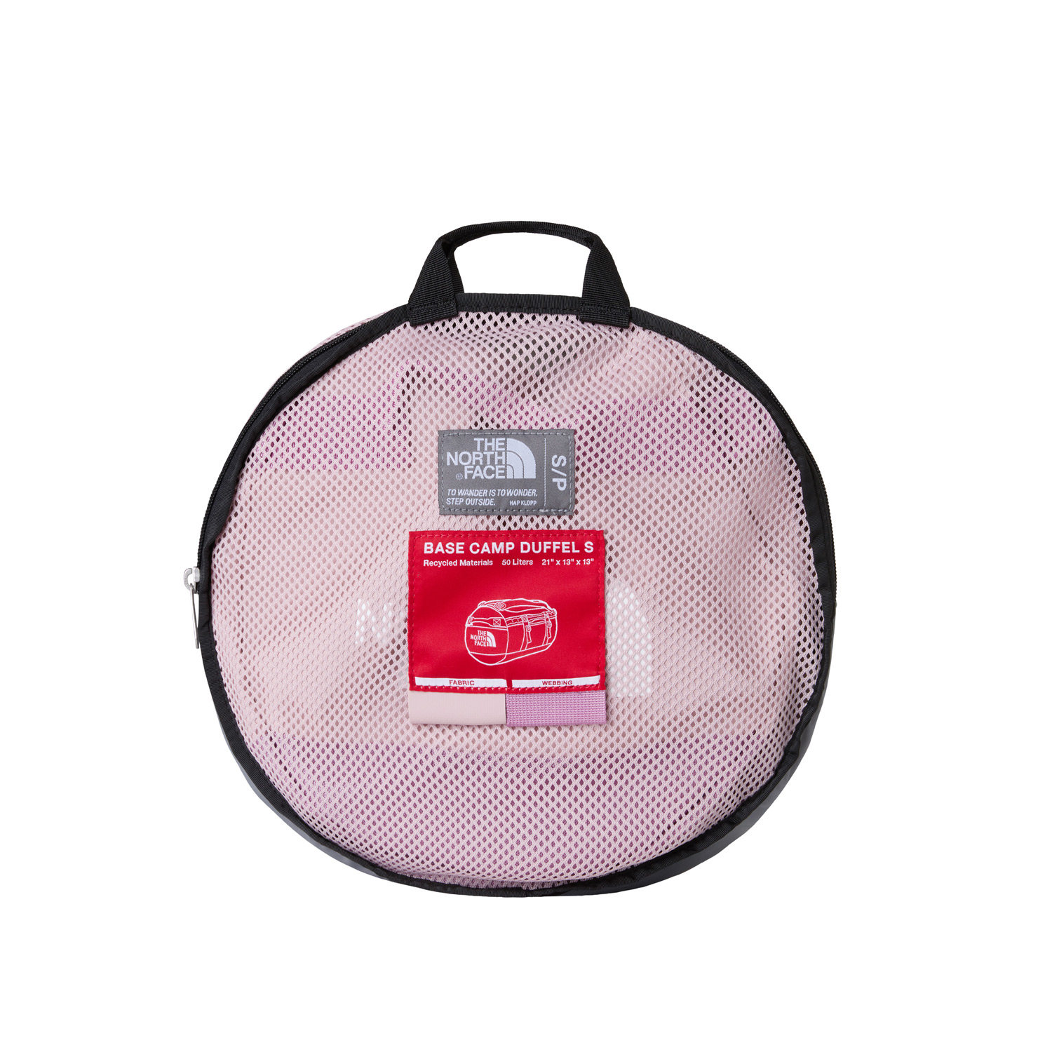 The North Face Reisetasche/Rucksack Base Camp Duffel S Metal Pink/Hushed Laven Abbildung 4