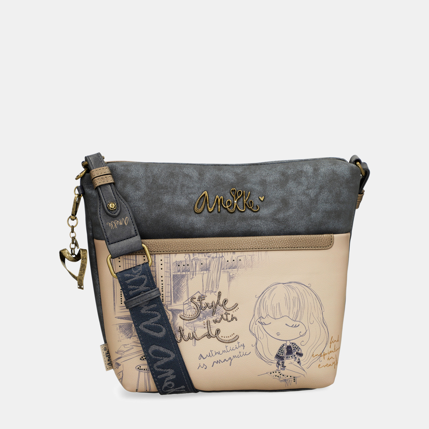 Anekke Damen Umhängetasche Studio multicolor Abbildung 8