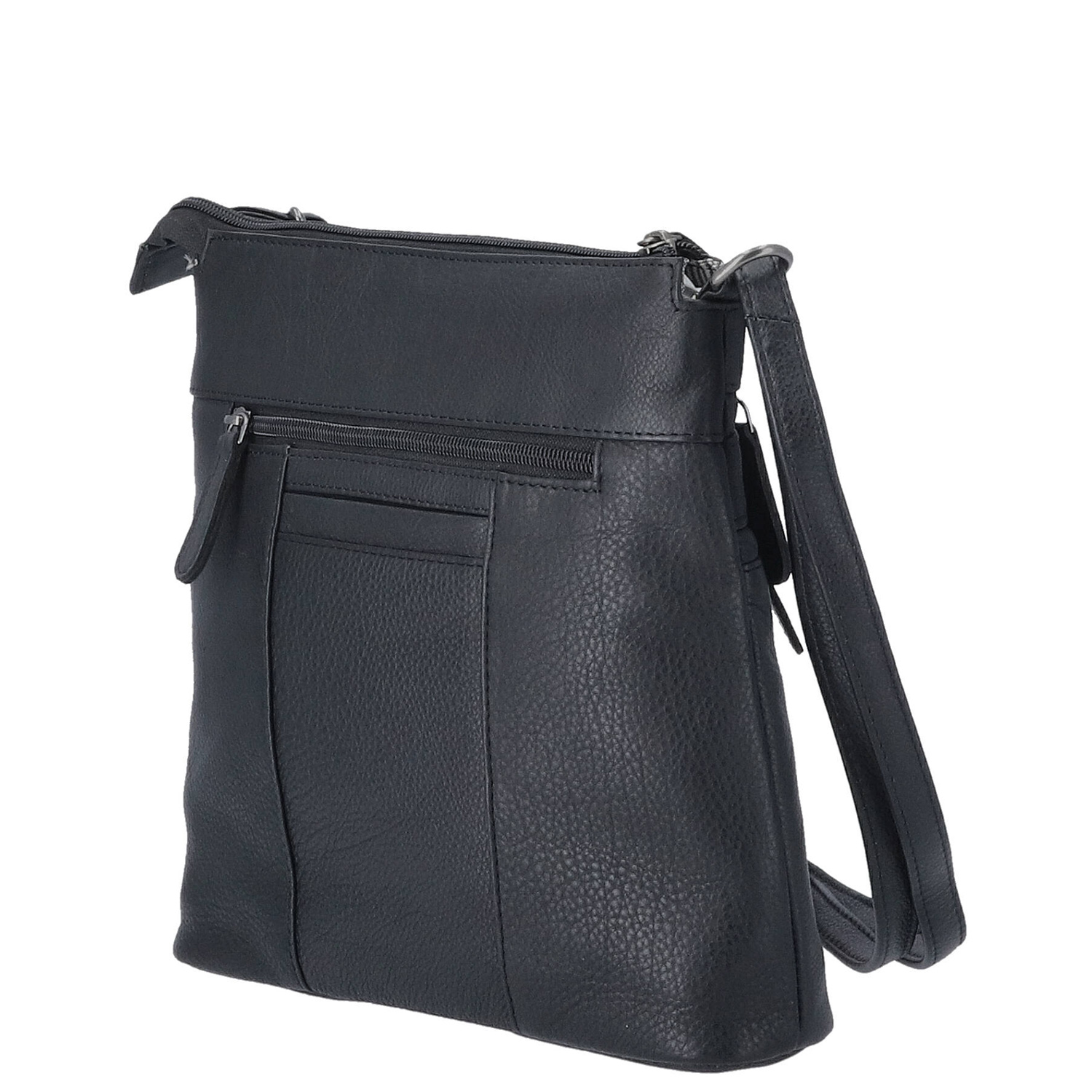 The Skandinavian Brand Leder Umhängetasche - Black Abbildung 4