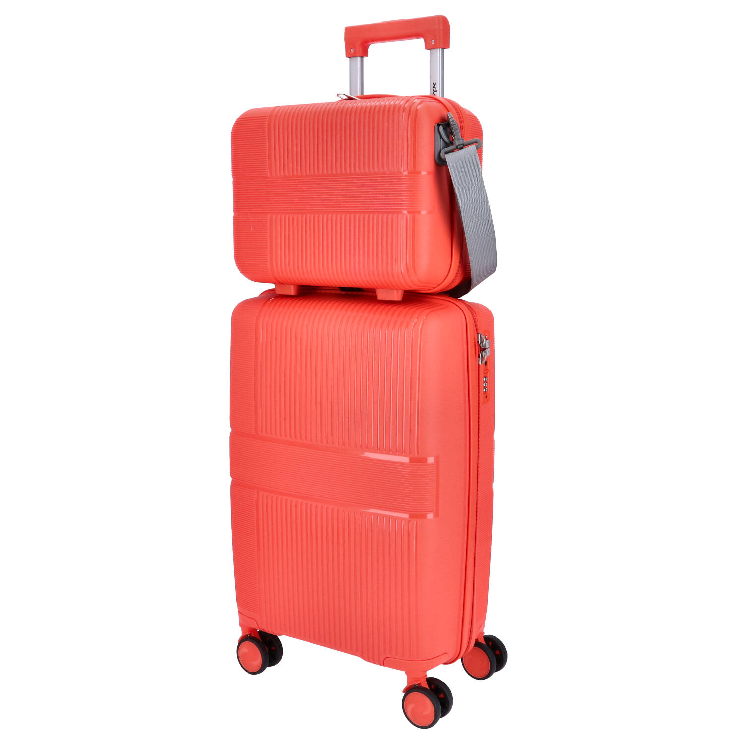 DYX 4 Rollen Koffer S 56 cm Rom orange Abbildung 7