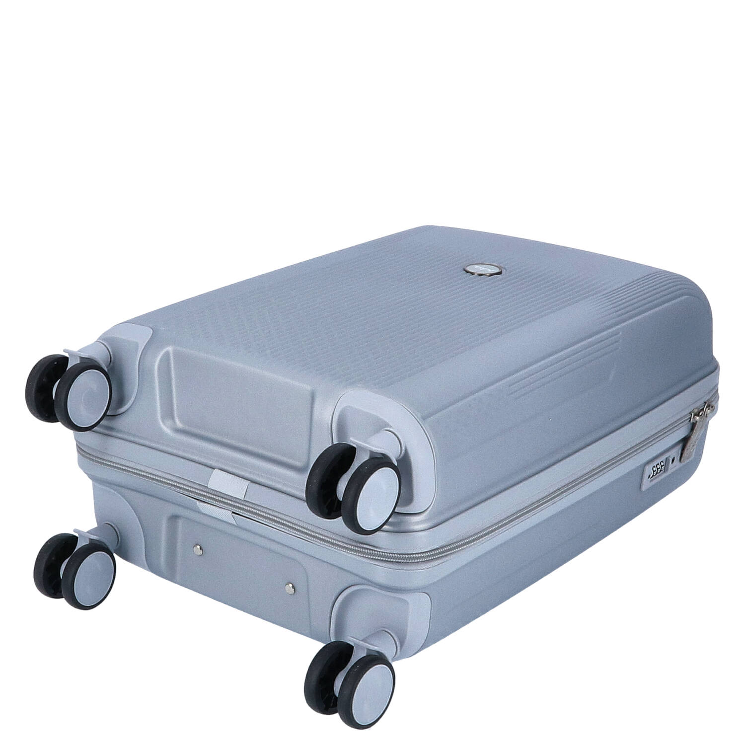 DYX 4 Rollen Koffer S 56 cm Palermo silber Abbildung 5
