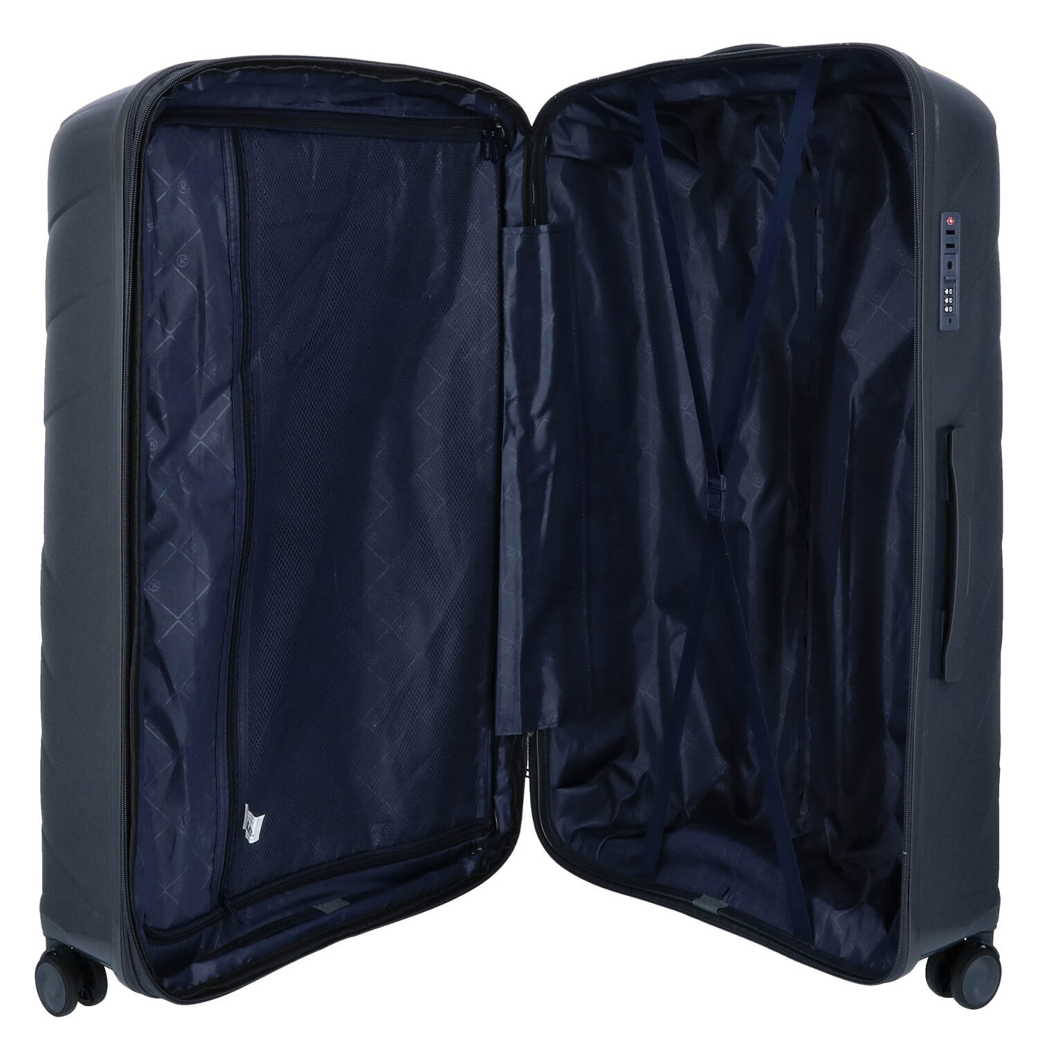 DYX 4 Rollen Koffer XL  85 cm Dubai grau Abbildung 6