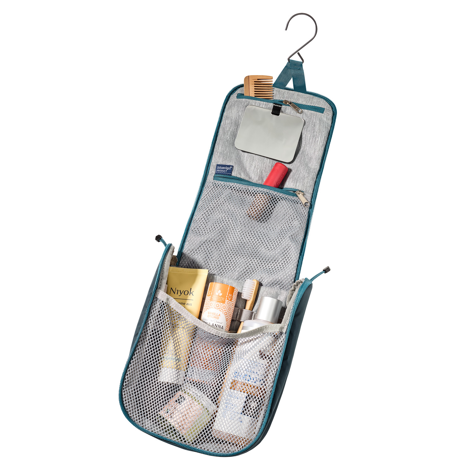 Deuter Reise Waschtasche Wash Center I atlantic-ink Abbildung 2