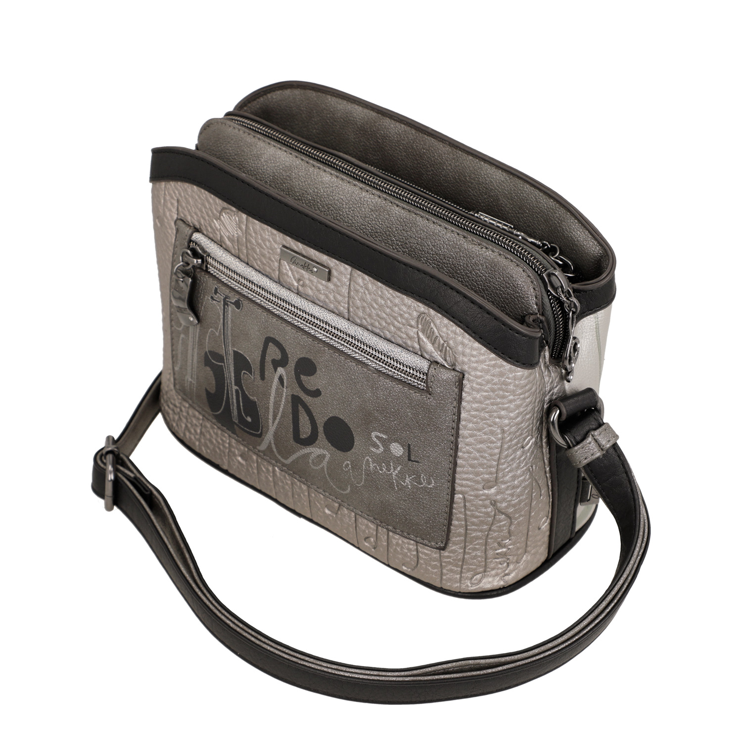 Anekke Damen Schultertasche Bolso Bandolera multicolour Abbildung 4