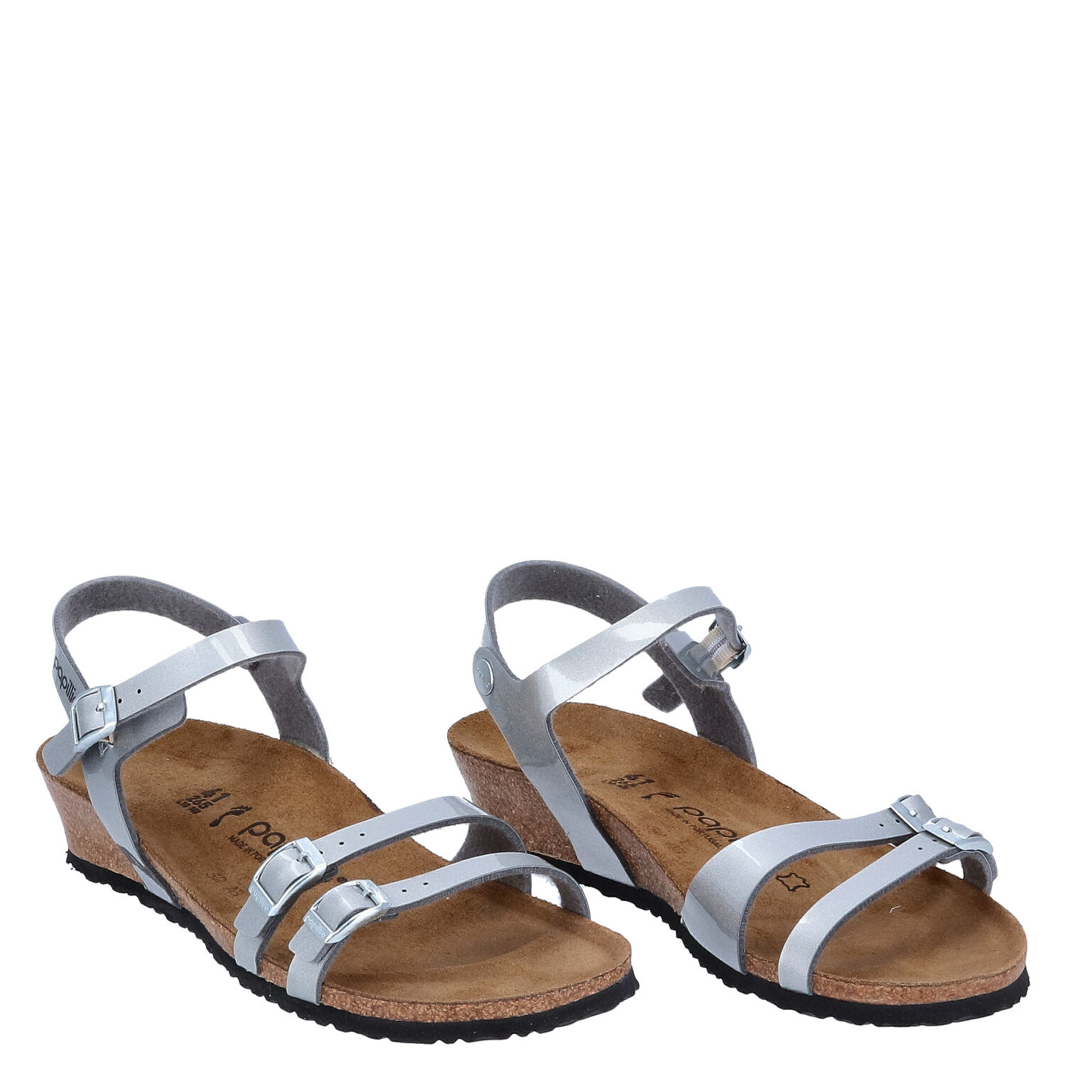 papillio Damenschuhe Größe 41 Lana Metallic silver   Abbildung 1
