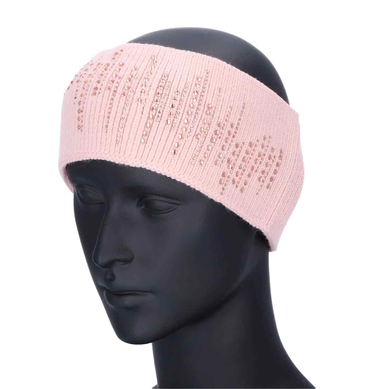 Antonio Strick Stirnband mit Pailletten W23/24 pink Abbildung 2