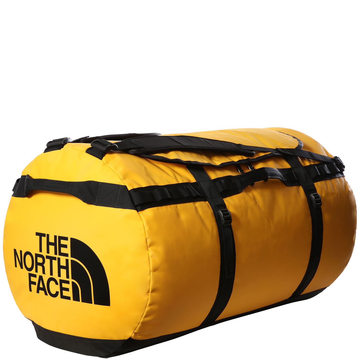 The North Face Reise/-Sporttasche Rucksack Base Camp Duffel XXL summit gold/tnf black