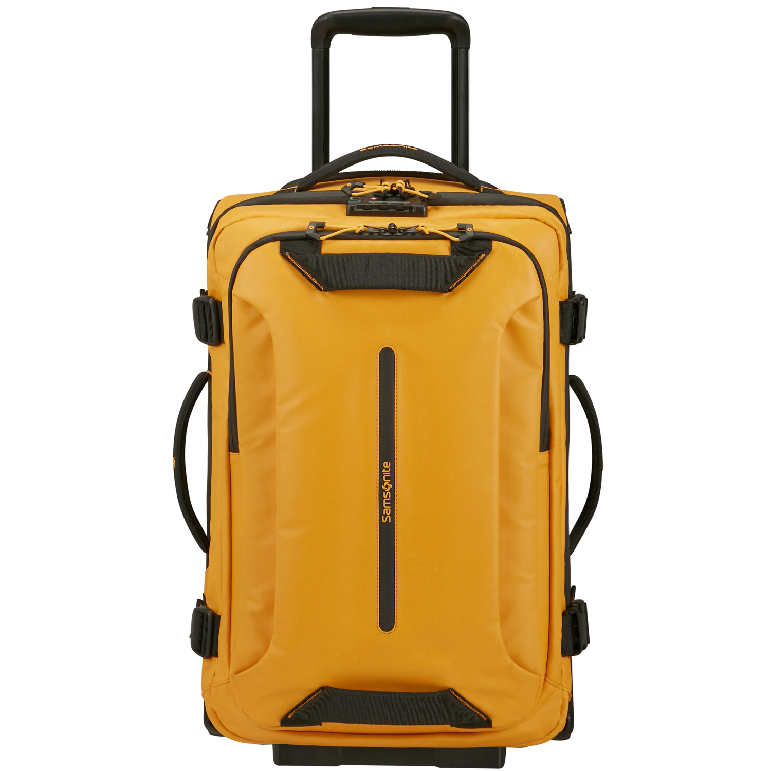 Samsonite Reisetasche mit Rollen&Doppelrahmen 55cm Ecodiver yellow