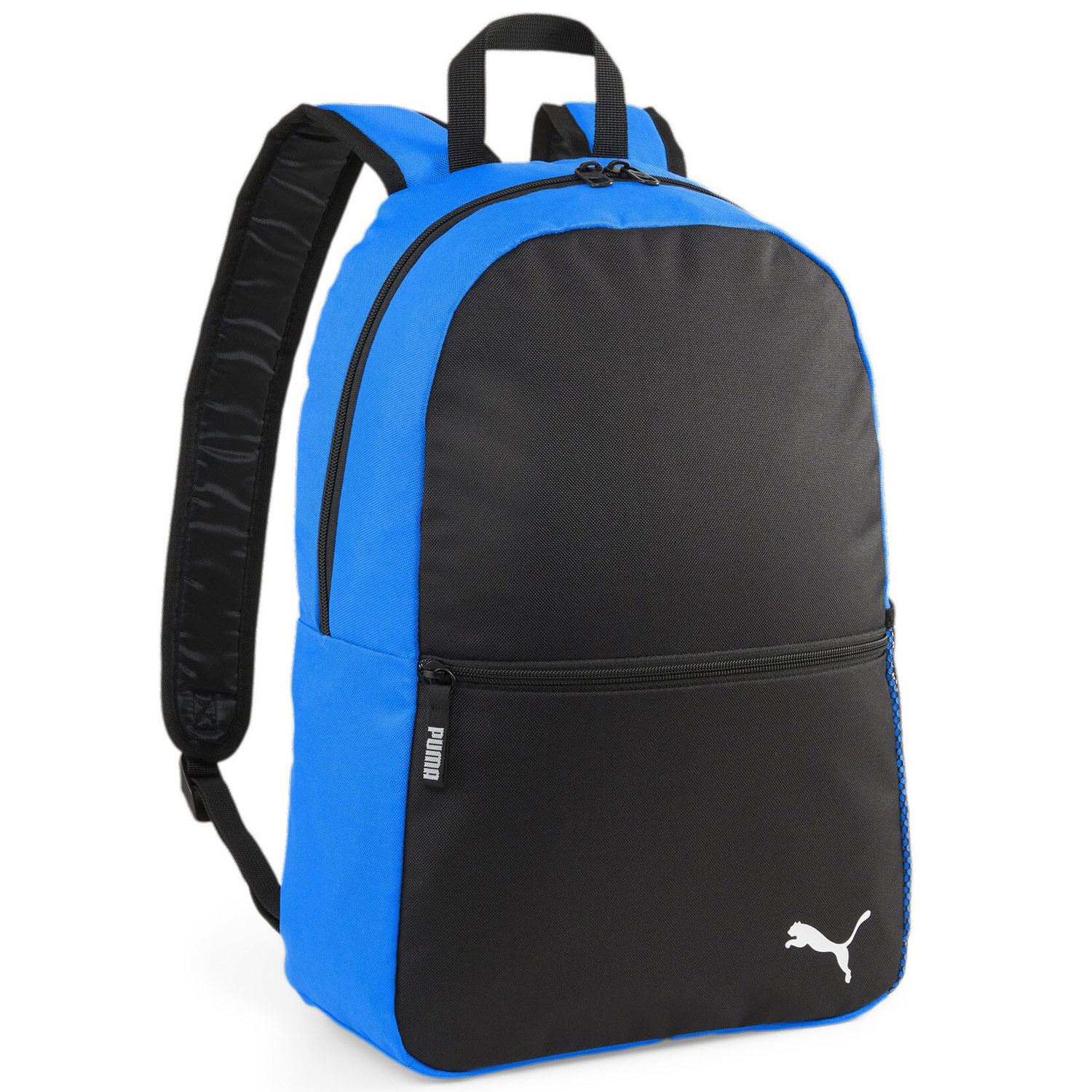 Puma Freizeit Rucksack TeamGoal Backpack Core Electric Blue Lemonade-black