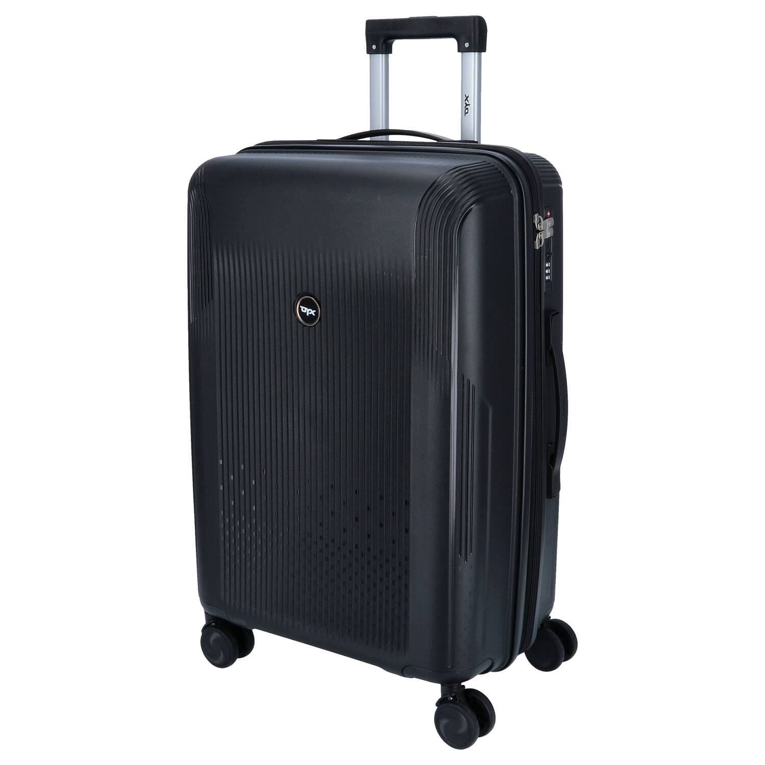 DYX 4 Rollen Koffer M 67 cm Palermo Black Abbildung 1