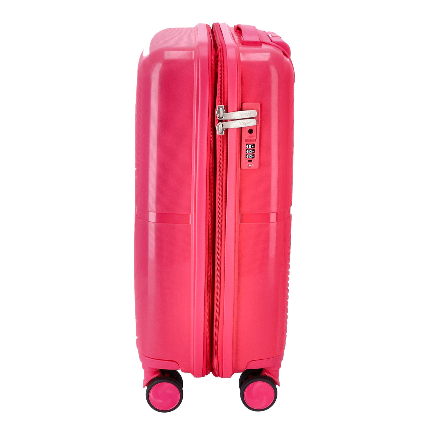 DYX 4 Rollen Trolley 3er Set S/M/L Paris fuchia Abbildung 3
