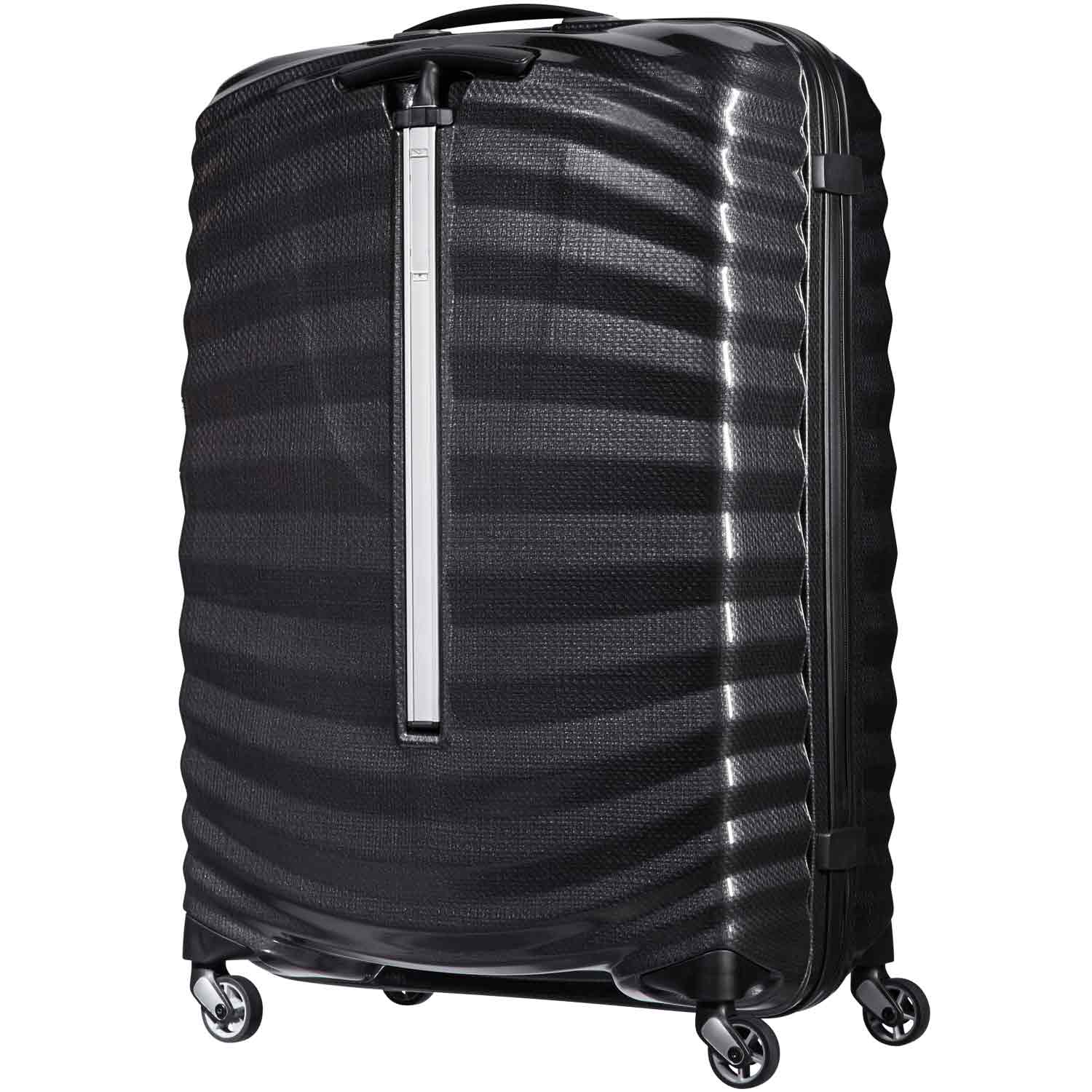 Samsonite Spinner 4 Rollen Koffer 75/28 cm Lite-Shock schwarz