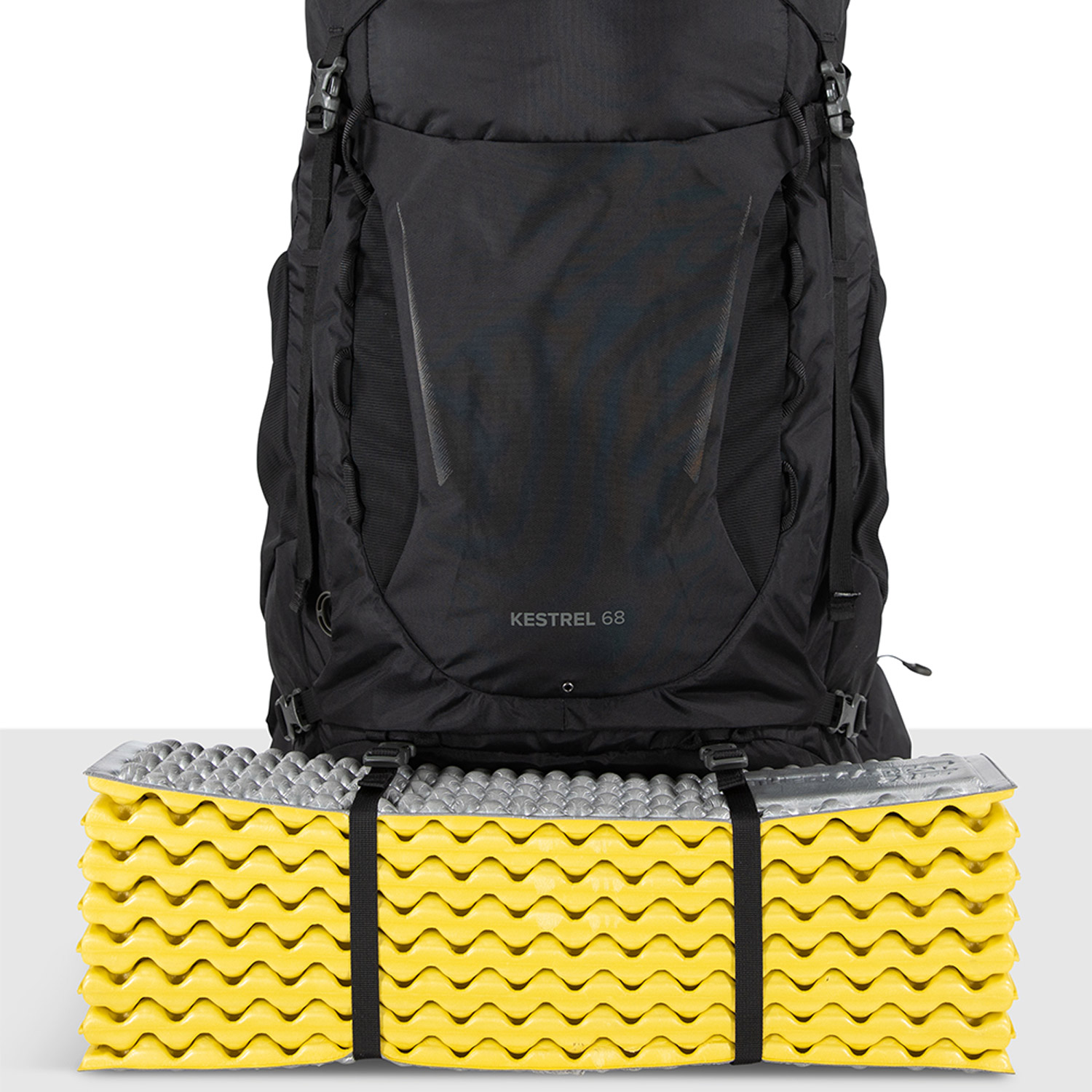 OSPREY Trekking/Wanderrucksack L/XL Kestrel 68 Black Abbildung 10