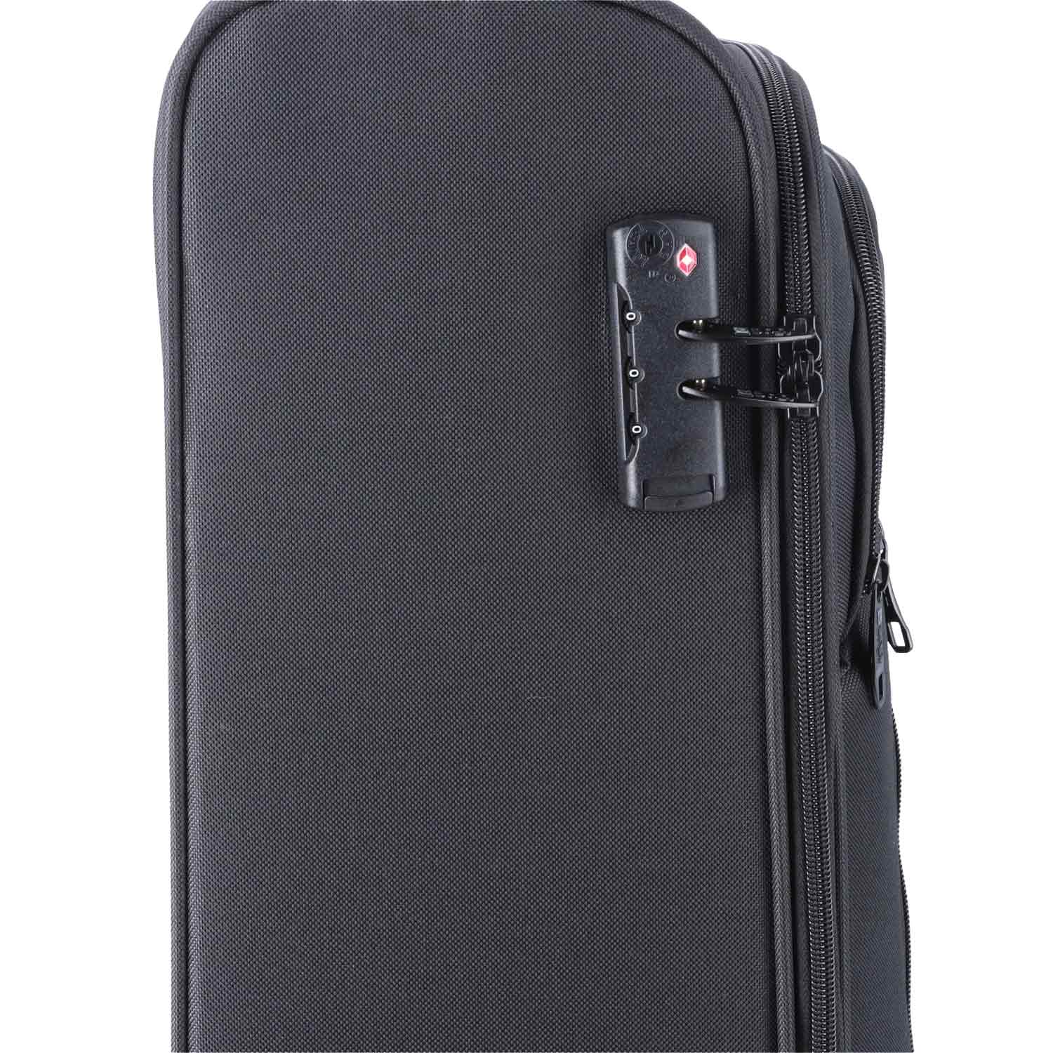 TheTrueC 4 Rollen Koffer Superlight 55cm Kopenhagen Black Abbildung 4