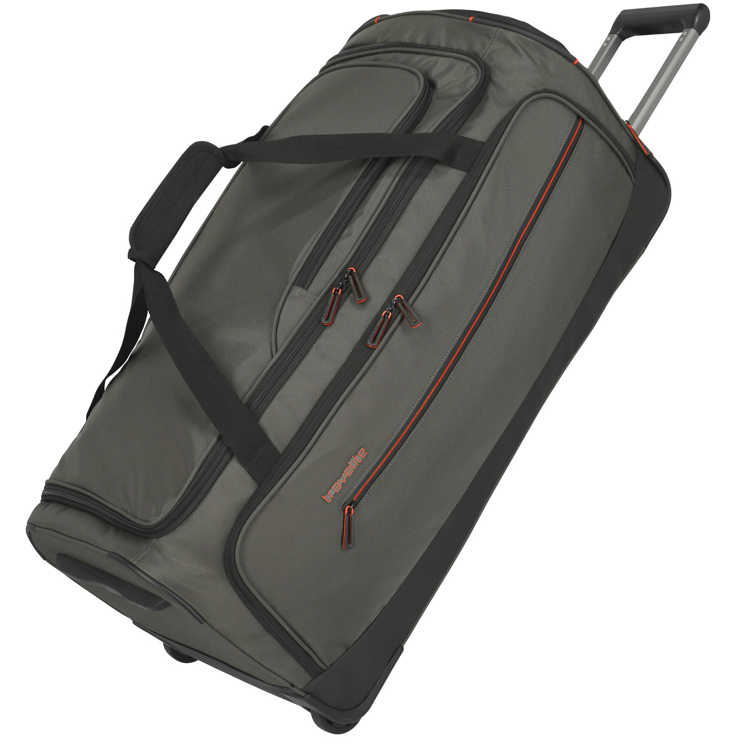 Travelite Reisetasche mit Rollen L Crosslite 5.0 olive