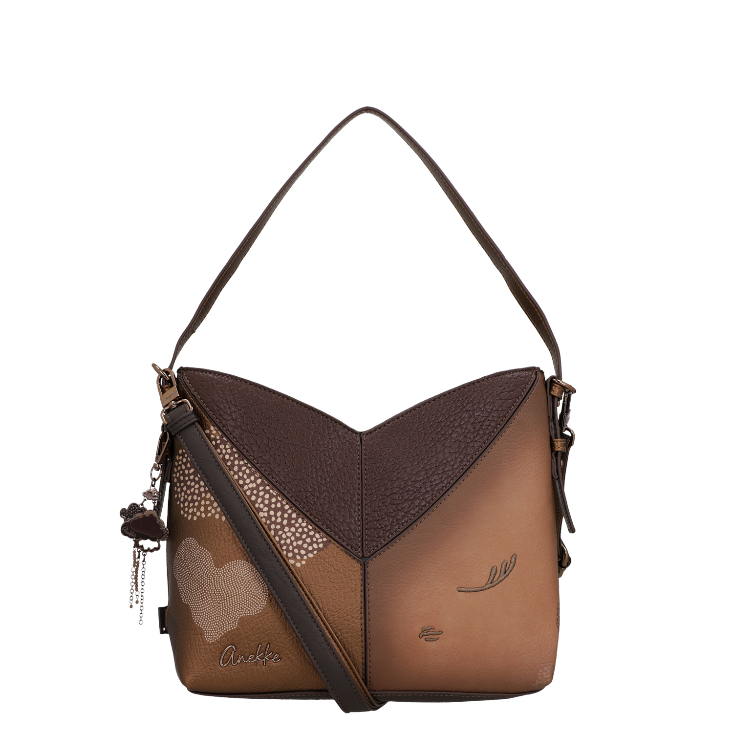 Anekke Damen Schultertasche Bolso De Hombro multicolour Abbildung 1