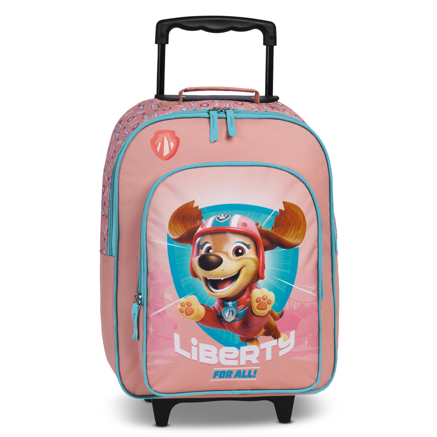 Fabrizio Kindertrolley Paw Patrol Rosa Abbildung 1