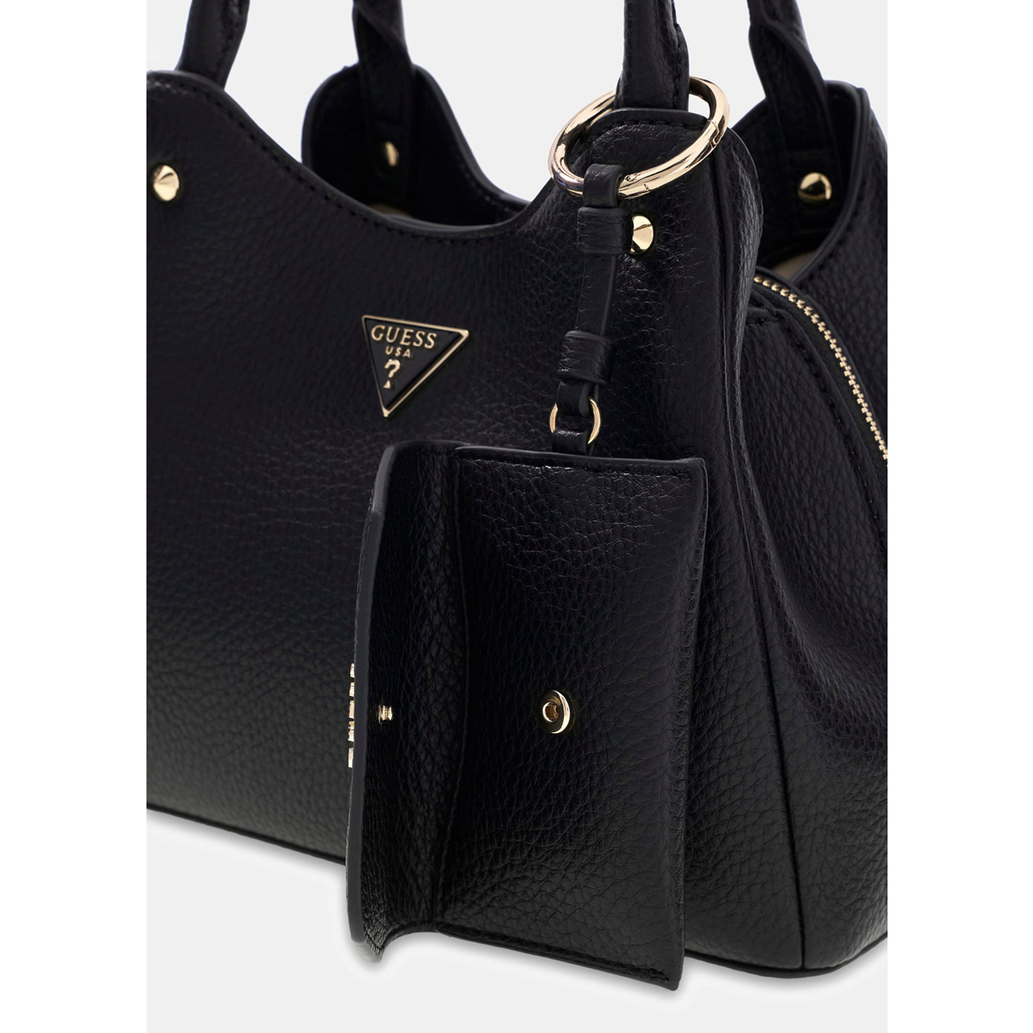 GUESS Handtasche LORELLA SMALL GIRLFRIEND TOTE Black Abbildung 4