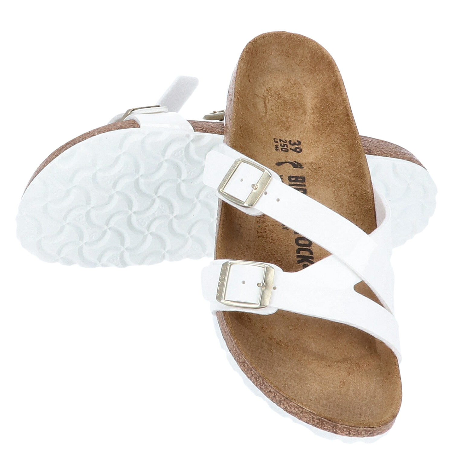 Birkenstock Sandalen Größe 39 Yao Balance II white  