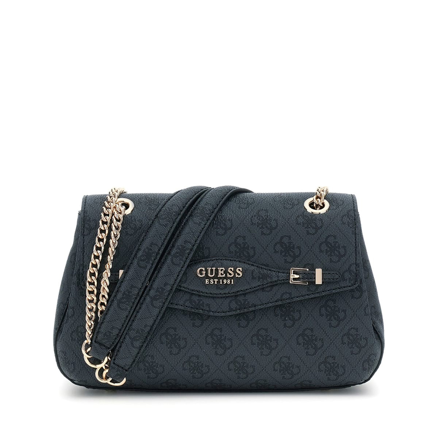 GUESS Schultertasche Katya Coal Logo Abbildung 1