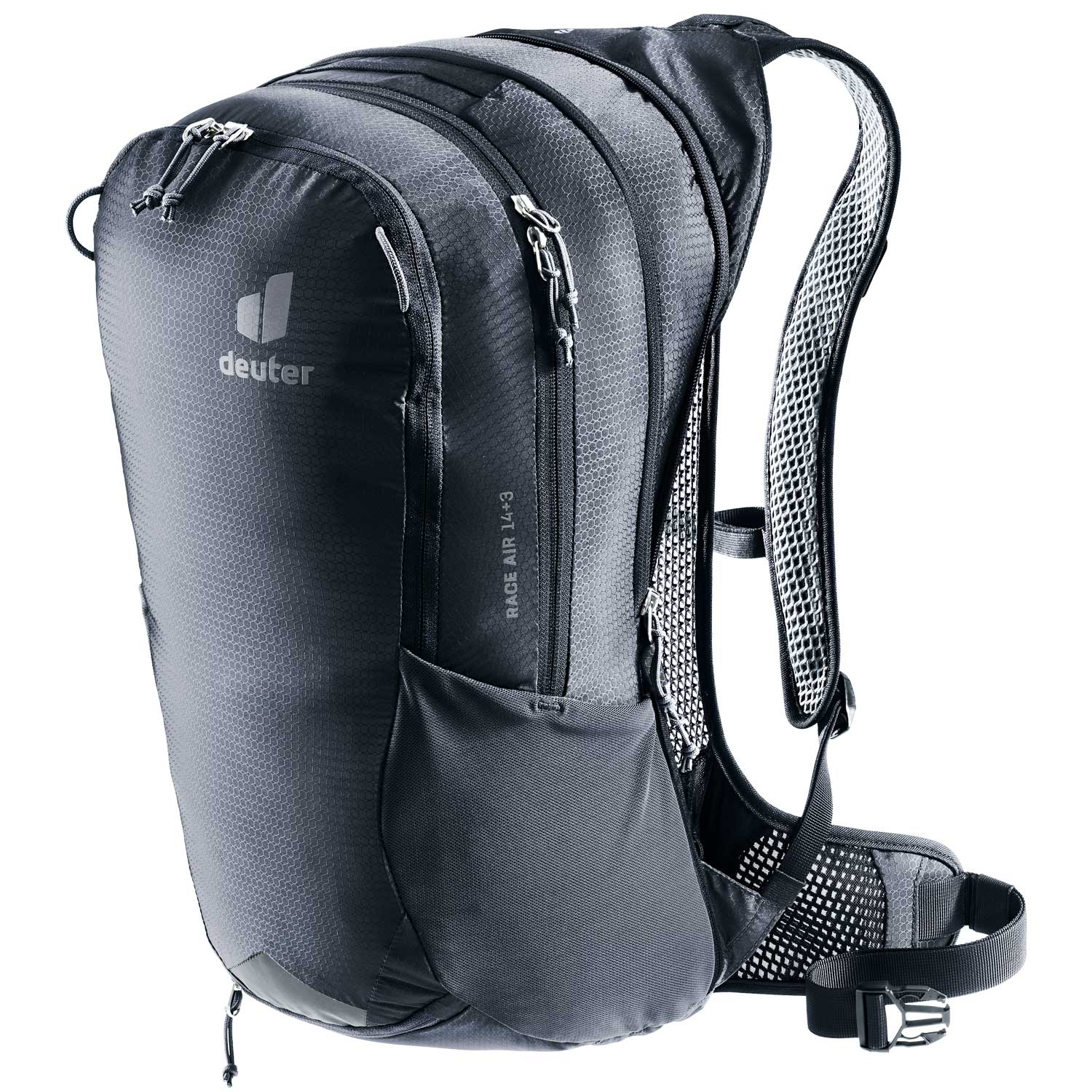 Deuter Fahrrad Rucksack Race Air 14+3 schwarz