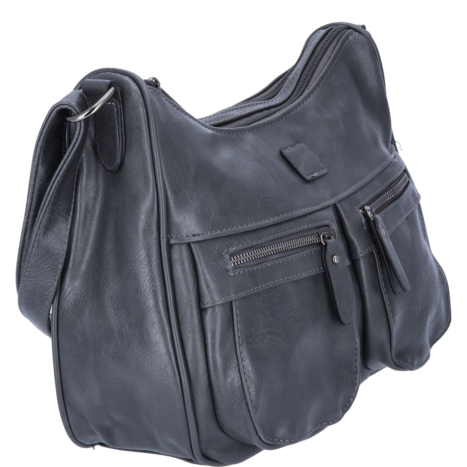 Antonio Damen Handtasche  grau Abbildung 2