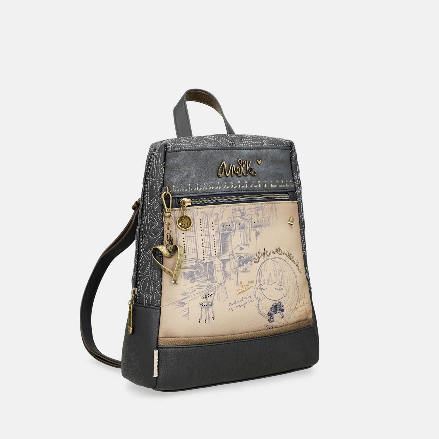 Anekke Damen Rucksack MADEMOISELLE multicolor Abbildung 7