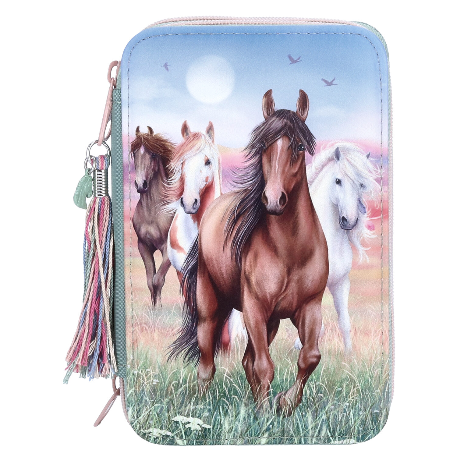 Depesche 3-Fach Federtasche Miss Melody Hoof Clatter 