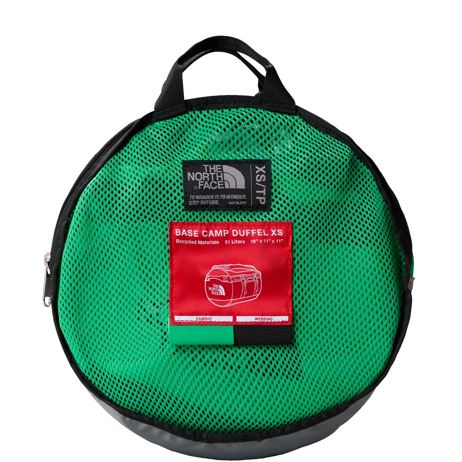 The North Face Reise/-Sporttasche Rucksack Base Camp Duffel XS Optic Emerald-TNF Black