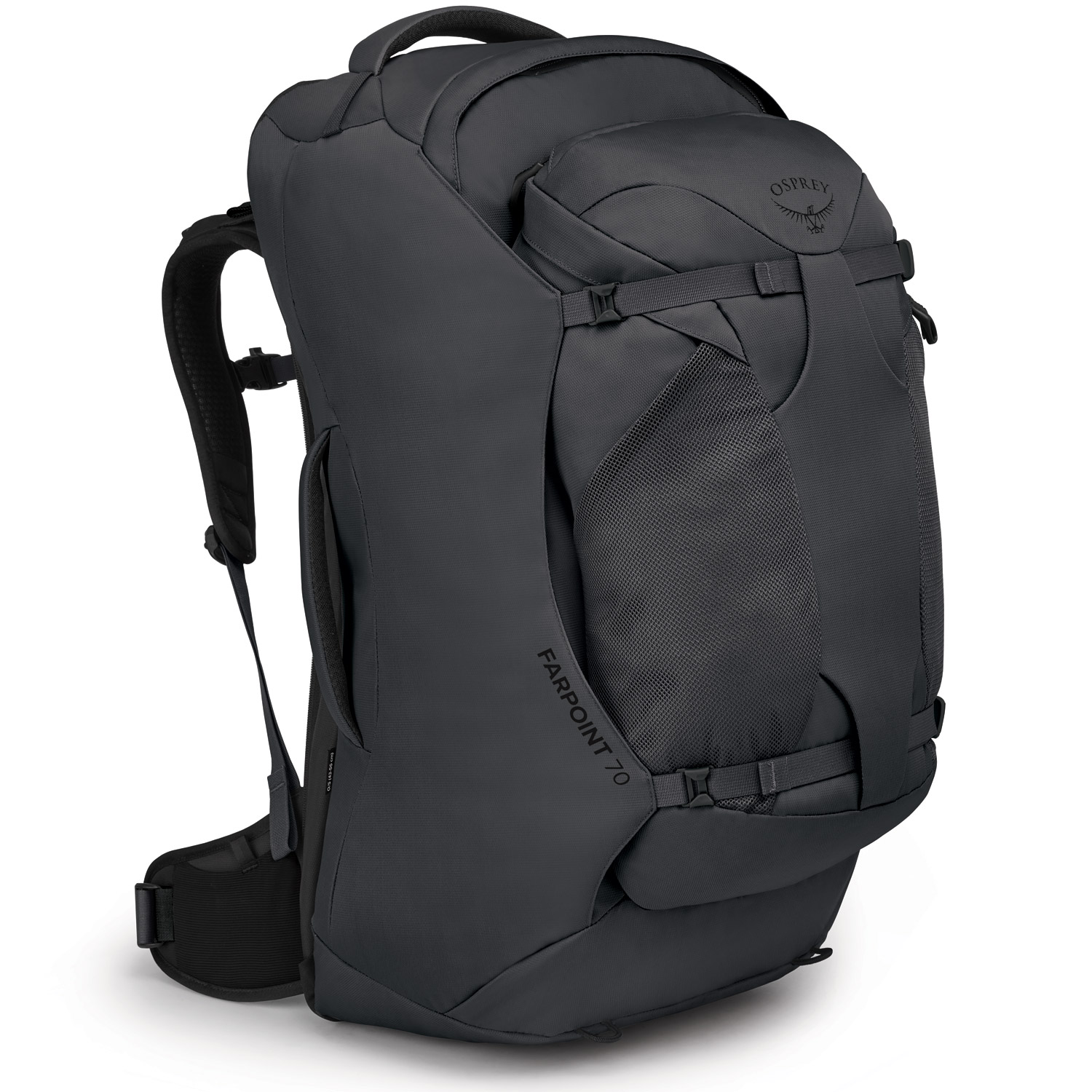 OSPREY Reise Rucksack Farpoint 70 Tunnel Vision Grey