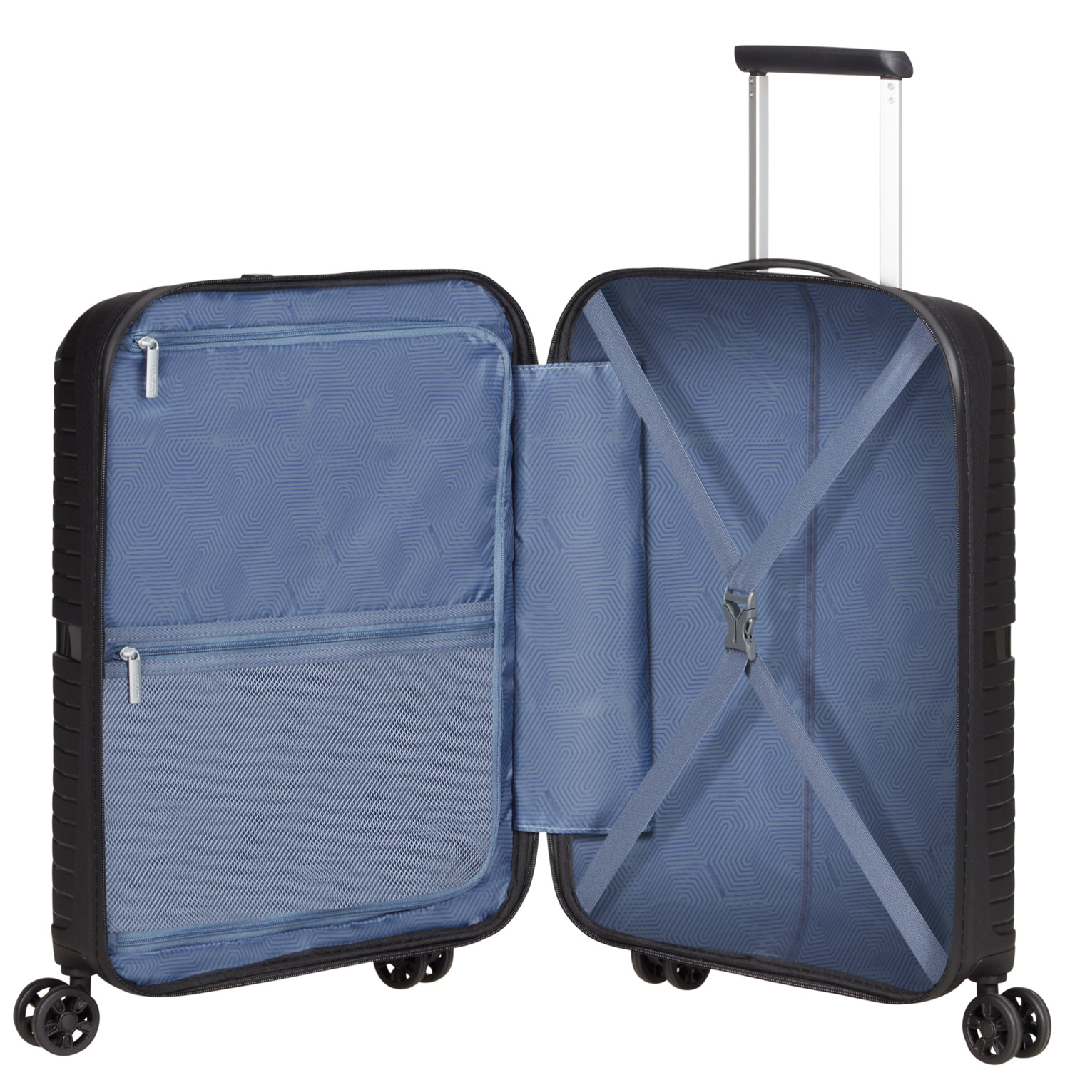 American Tourister Koffer mit 4 Rollen 55cm Airconic onyx black