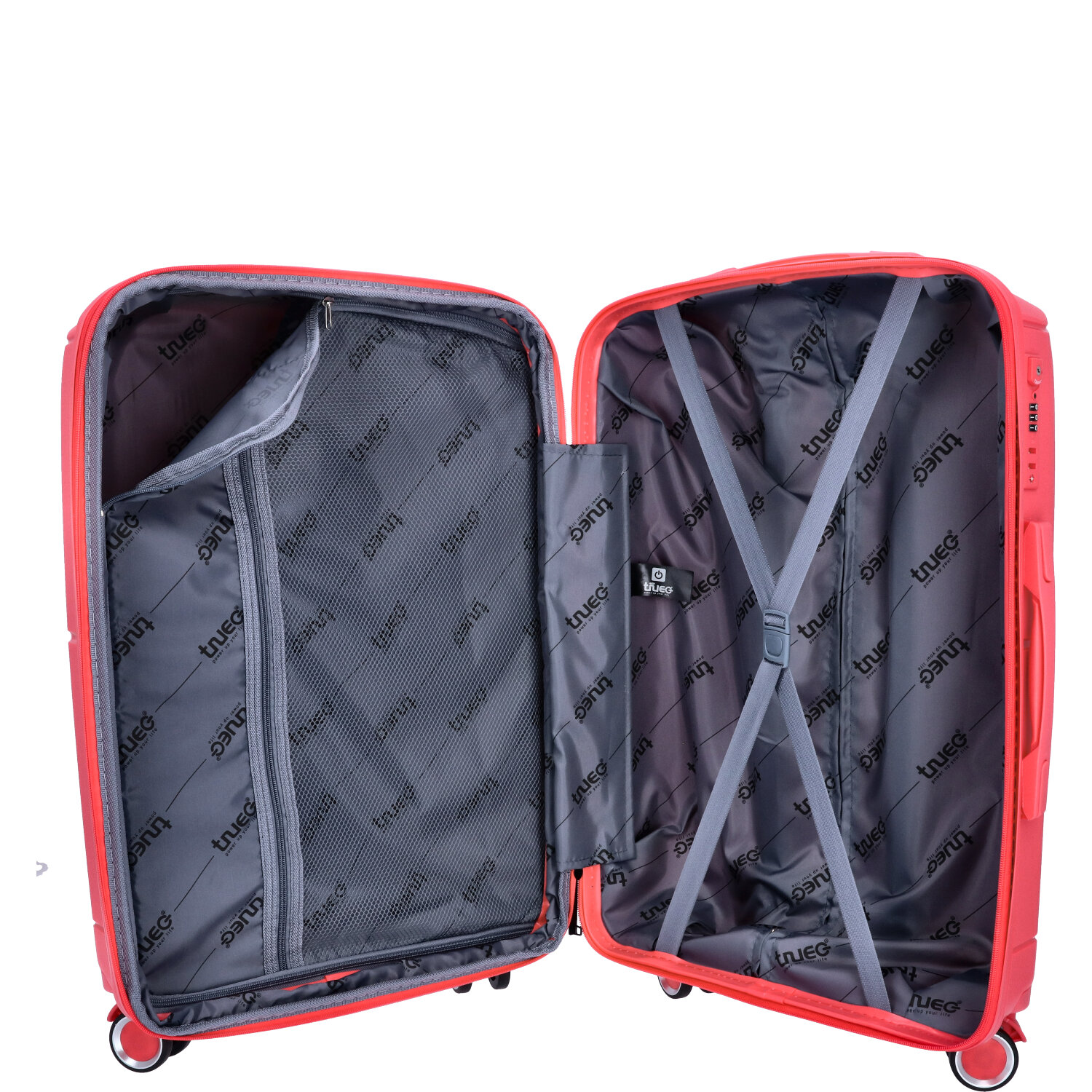 TheTrueC 4-Rad Trolley 74cm Valencia coral red Abbildung 8