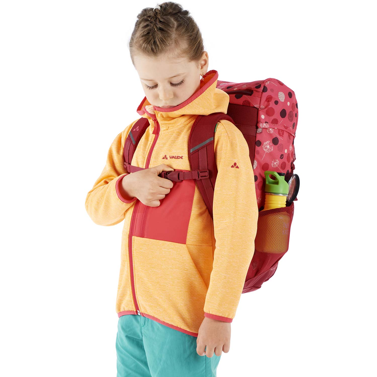 Vaude Kinderrucksack Puck 14 bright pink/cranberry Abbildung 3