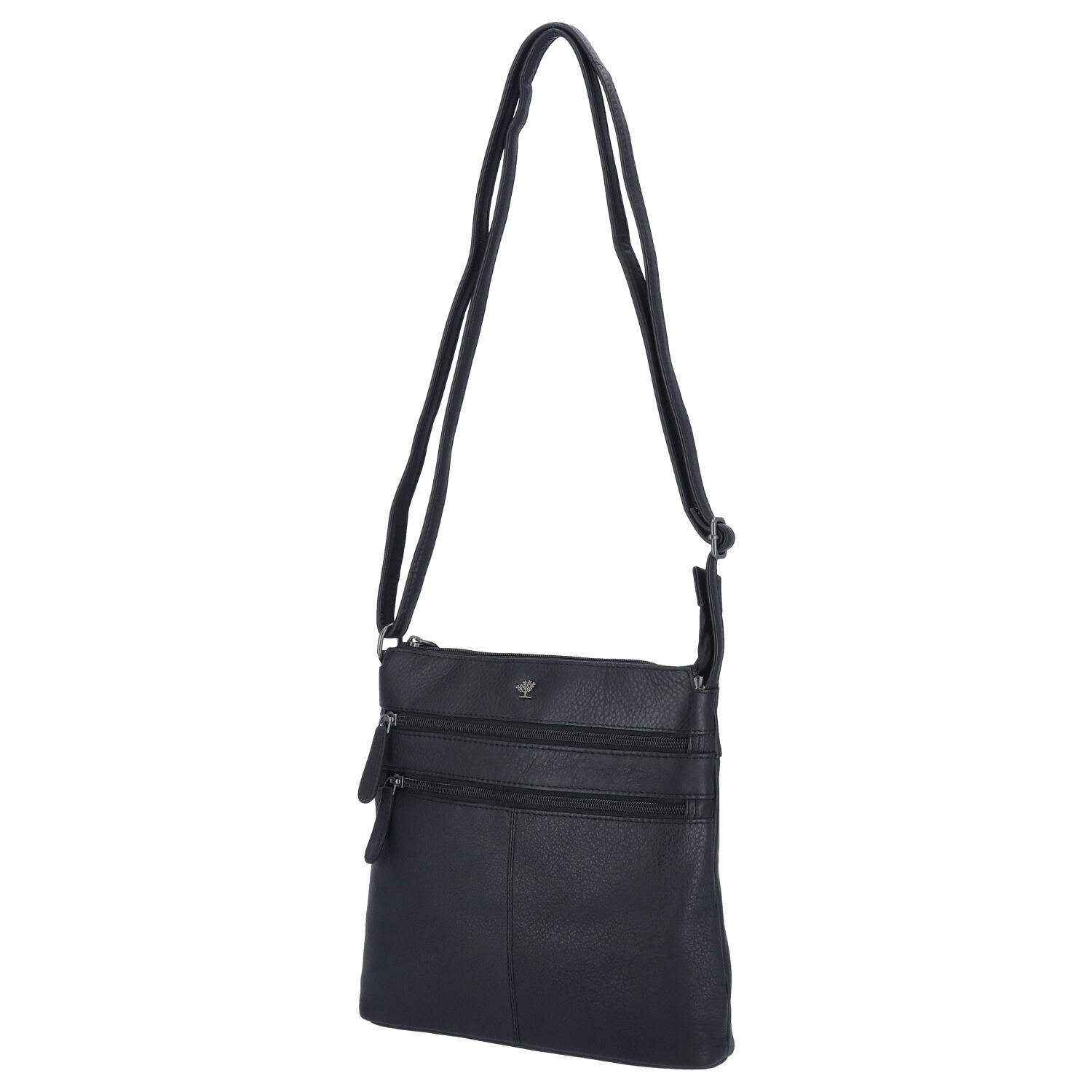 The Skandinavian Brand Leder Umhängetasche - Black Abbildung 5