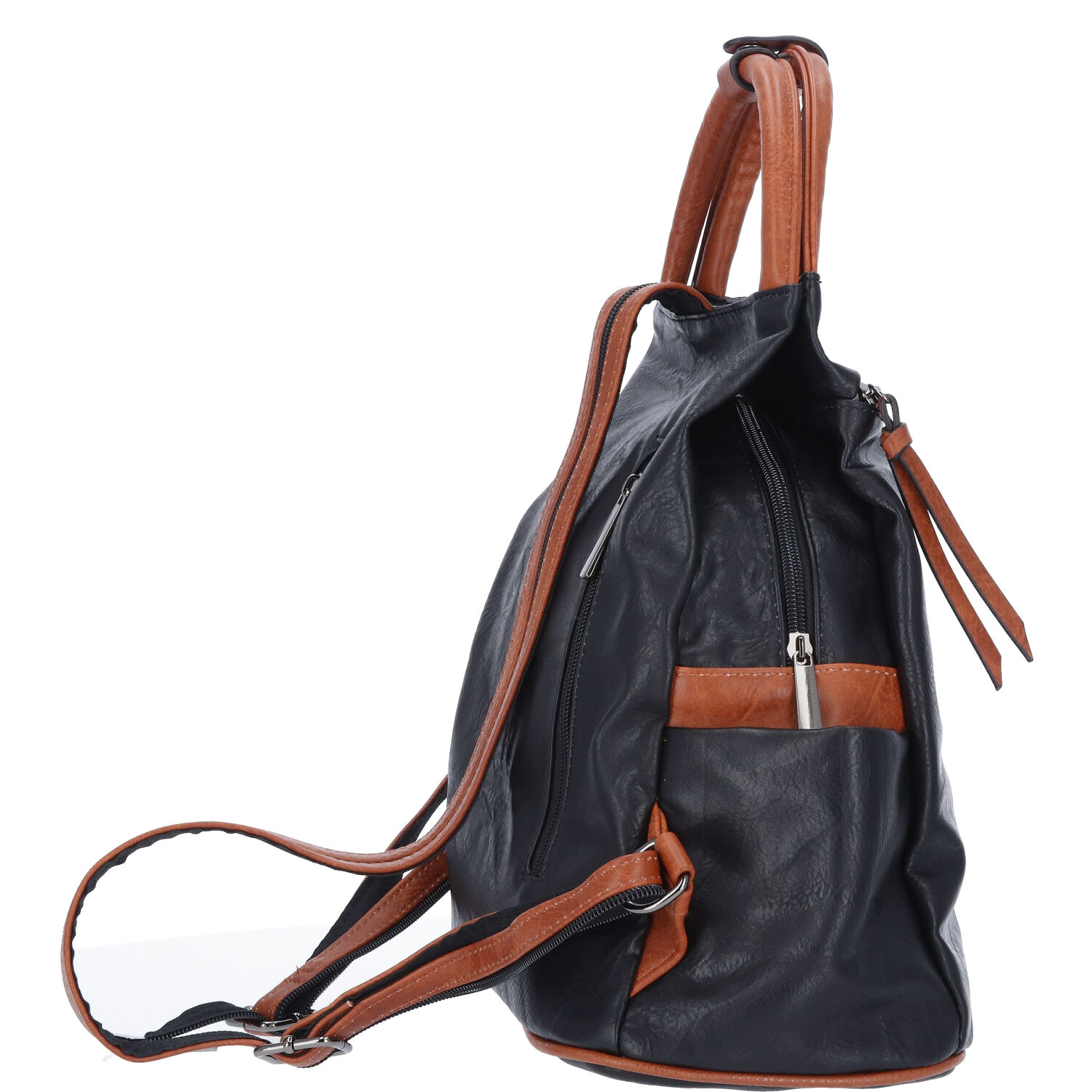 Antonio Damen Freizeit Rucksack  schwarz Abbildung 2