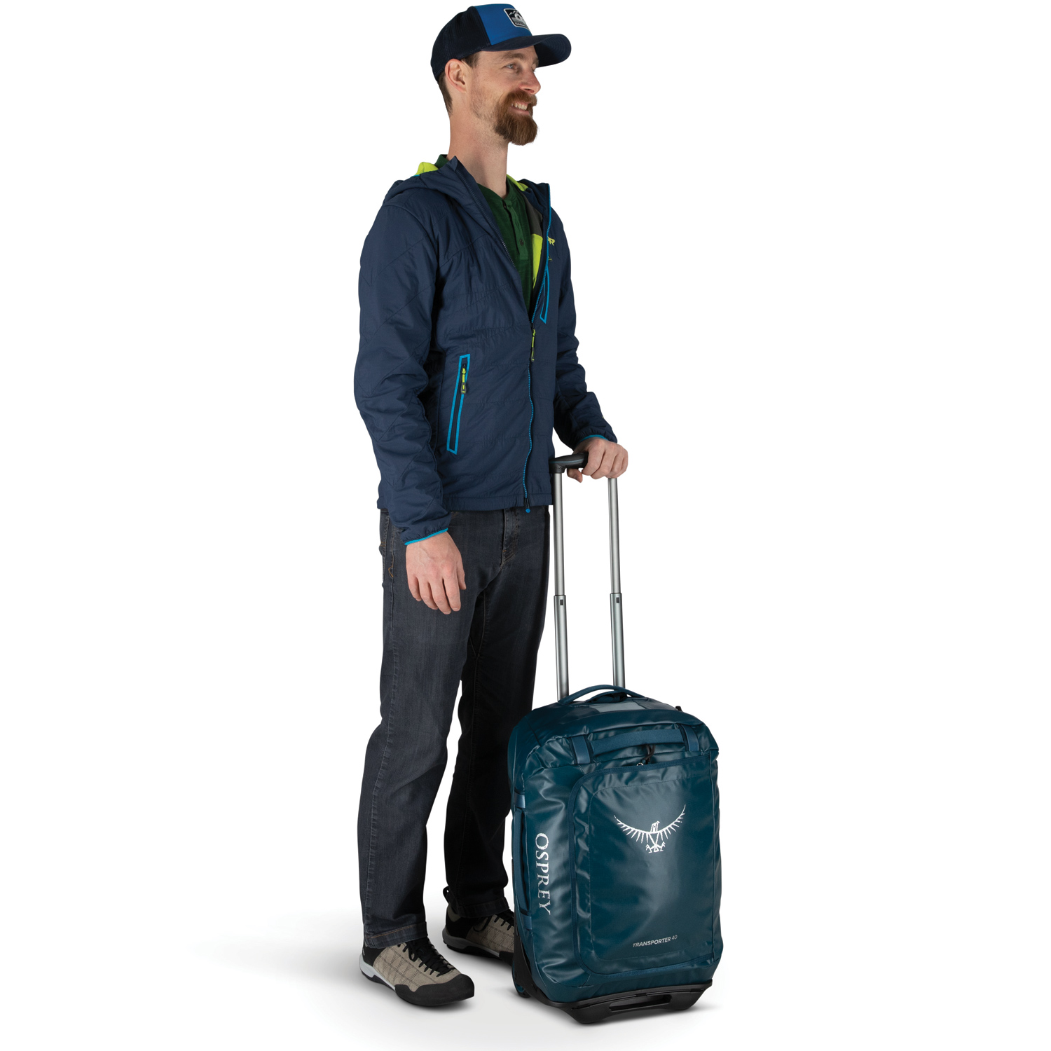 OSPREY Reisetasche mit Rollen Rolling Transporter 40 Venturi Blue