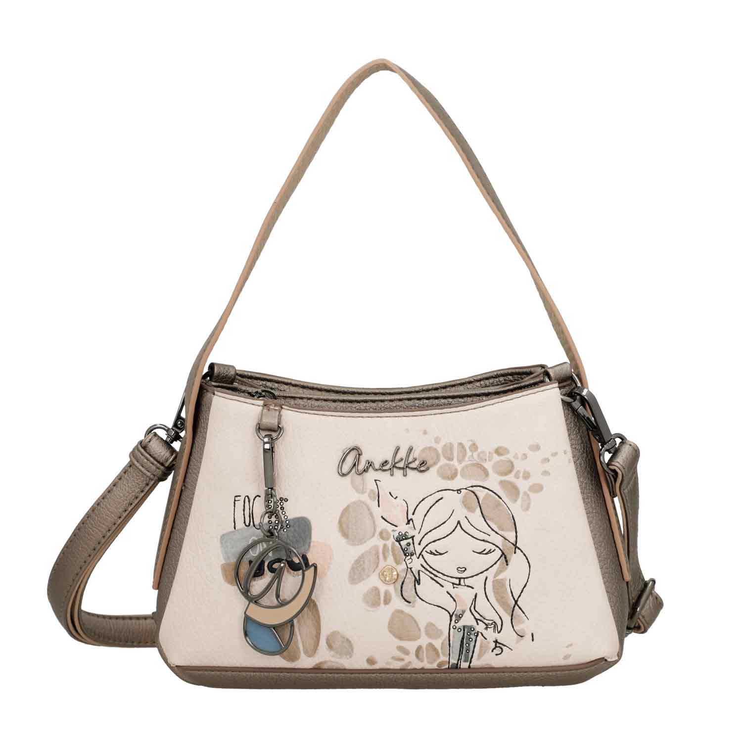 Anekke Damen Umhängetasche Bolso Bandolera multicolour Abbildung 1