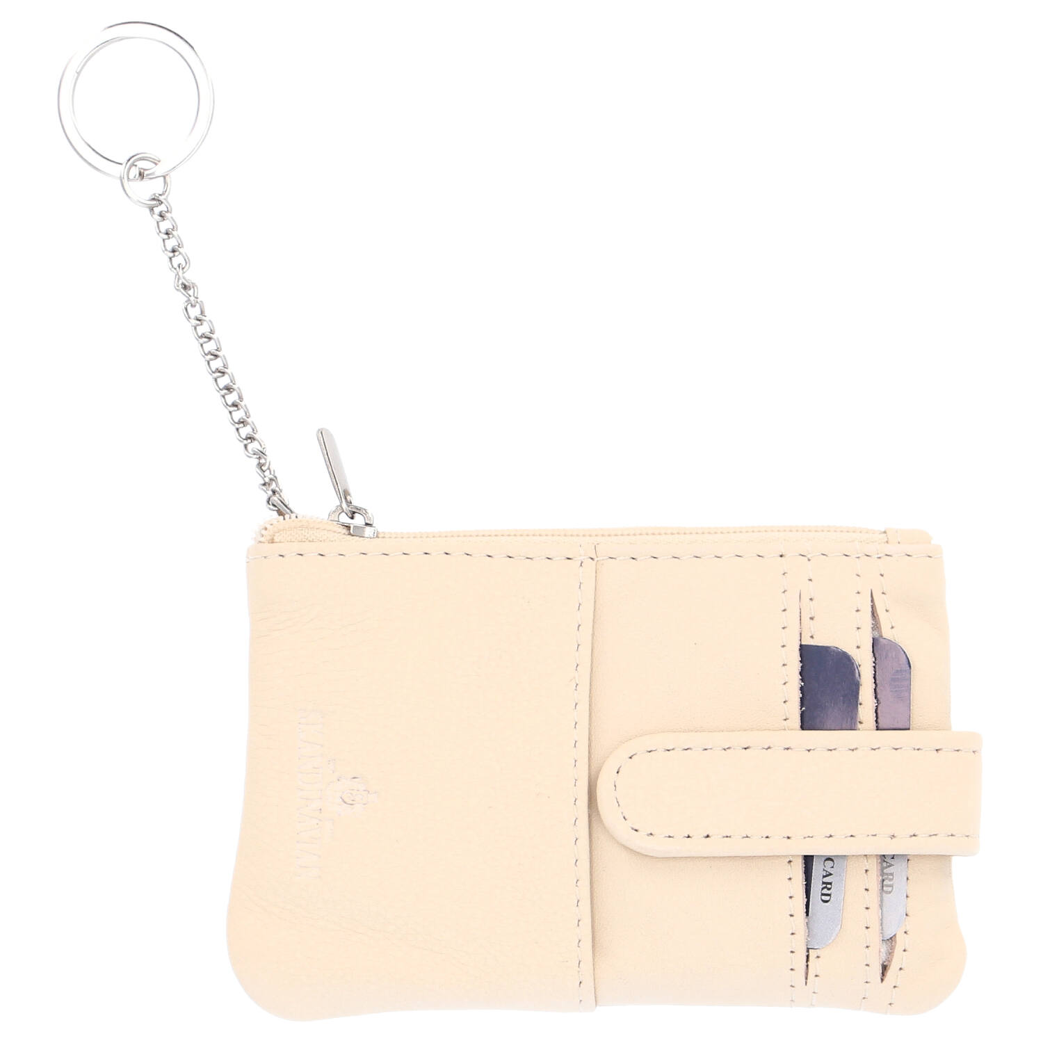 The Skandinavian Brand Cradit Card Holder Nappa - beige Abbildung 1