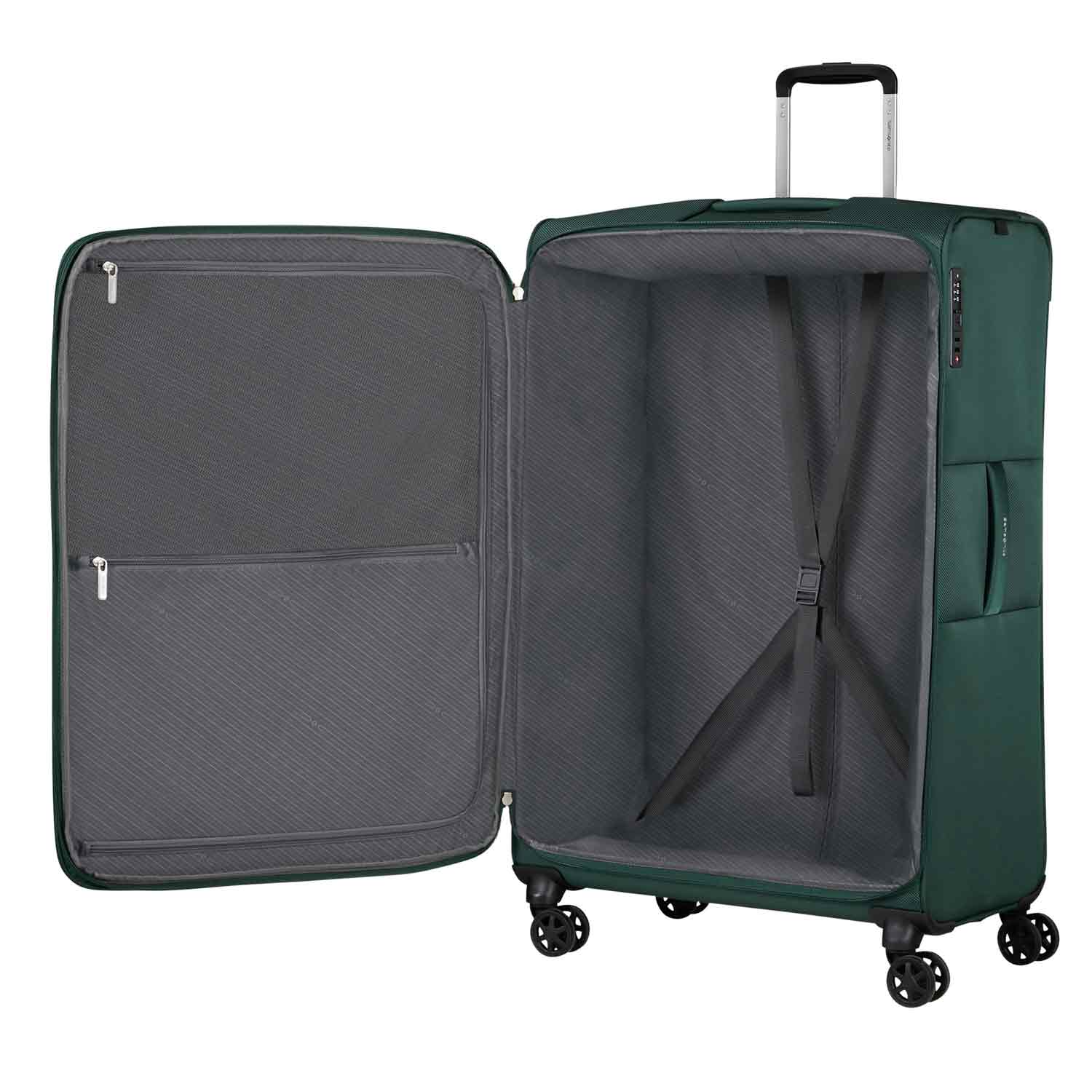 Samsonite Trolley mit 4 Rollen 78 cm Base Breeze dark green Abbildung 4