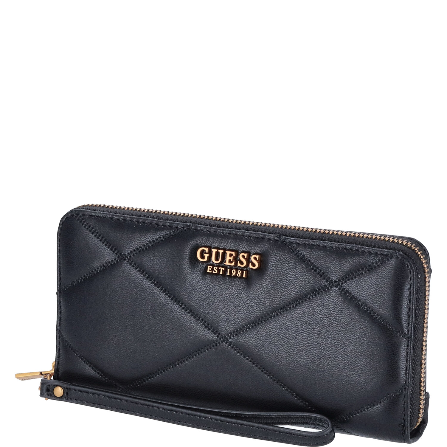 GUESS Damen Geldbörse Cilian Black